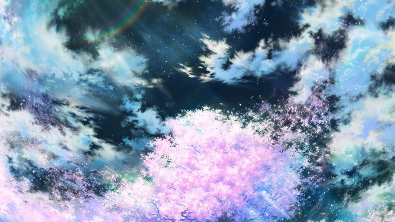 Green Trees Under Blue Sky and White Clouds During Daytime. Wallpaper in 1280x720 Resolution