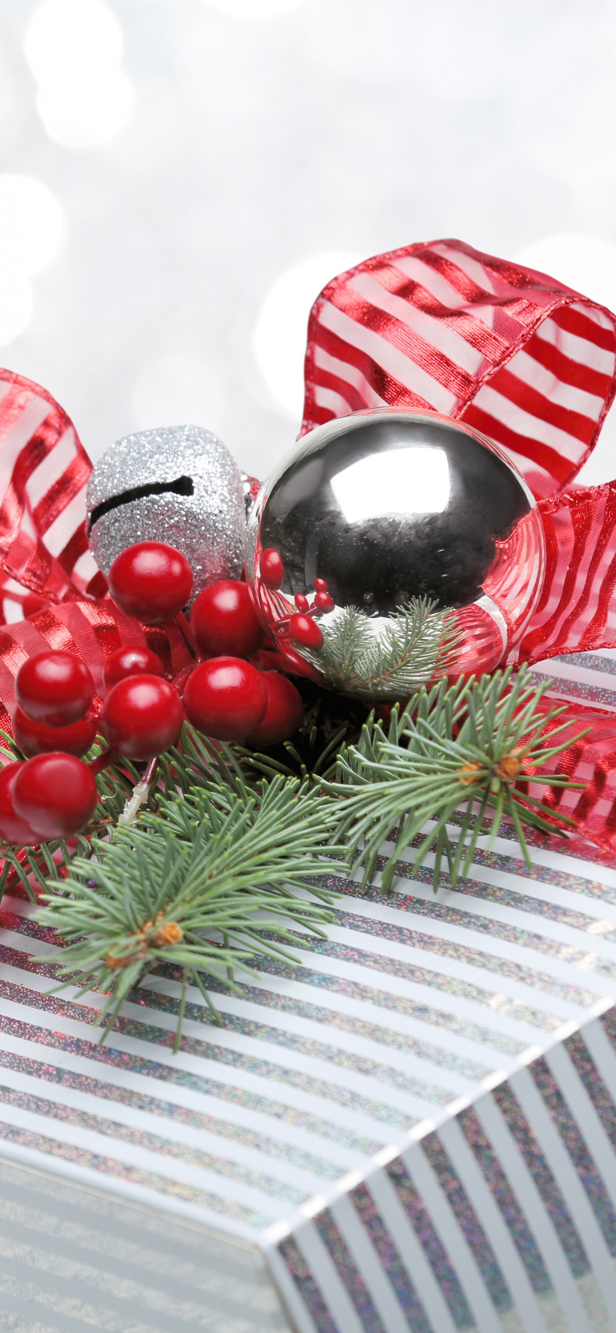 El Día De Navidad, Regalo de Navidad, Regalo, Nochevieja, Adorno de Navidad. Wallpaper in 1242x2688 Resolution