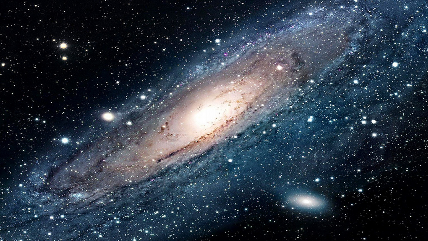 外层空间, 螺旋星系, 气氛, 宇宙, 天文学对象 壁纸 1366x768 允许