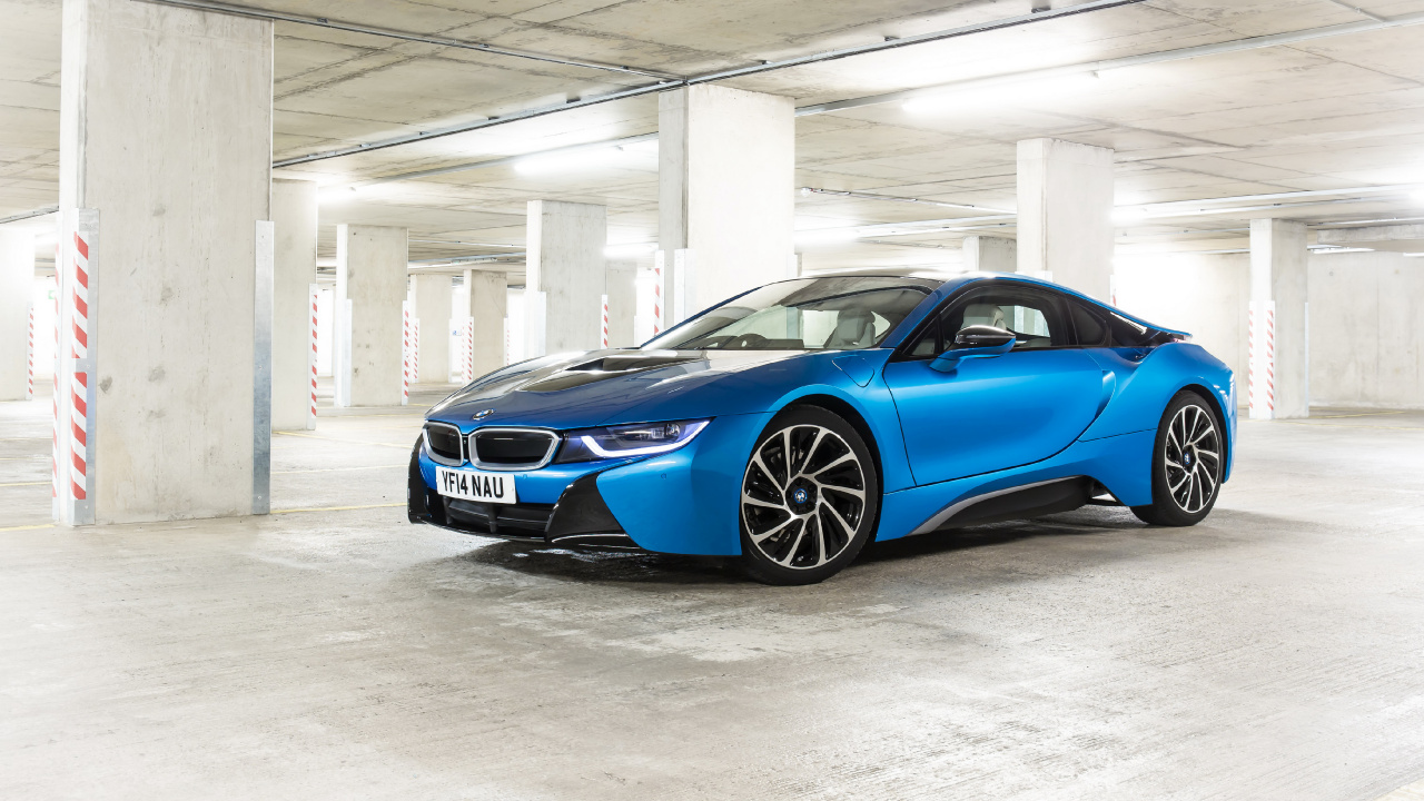 Bmw, Car, Sports Car, Rim, 2015 BMW I8. Wallpaper in 1280x720 Resolution