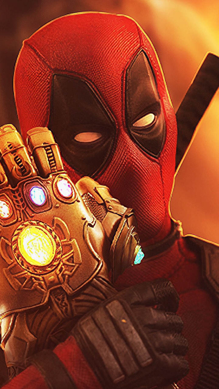 Rote Und Schwarze Monsterillustration. Wallpaper in 720x1280 Resolution