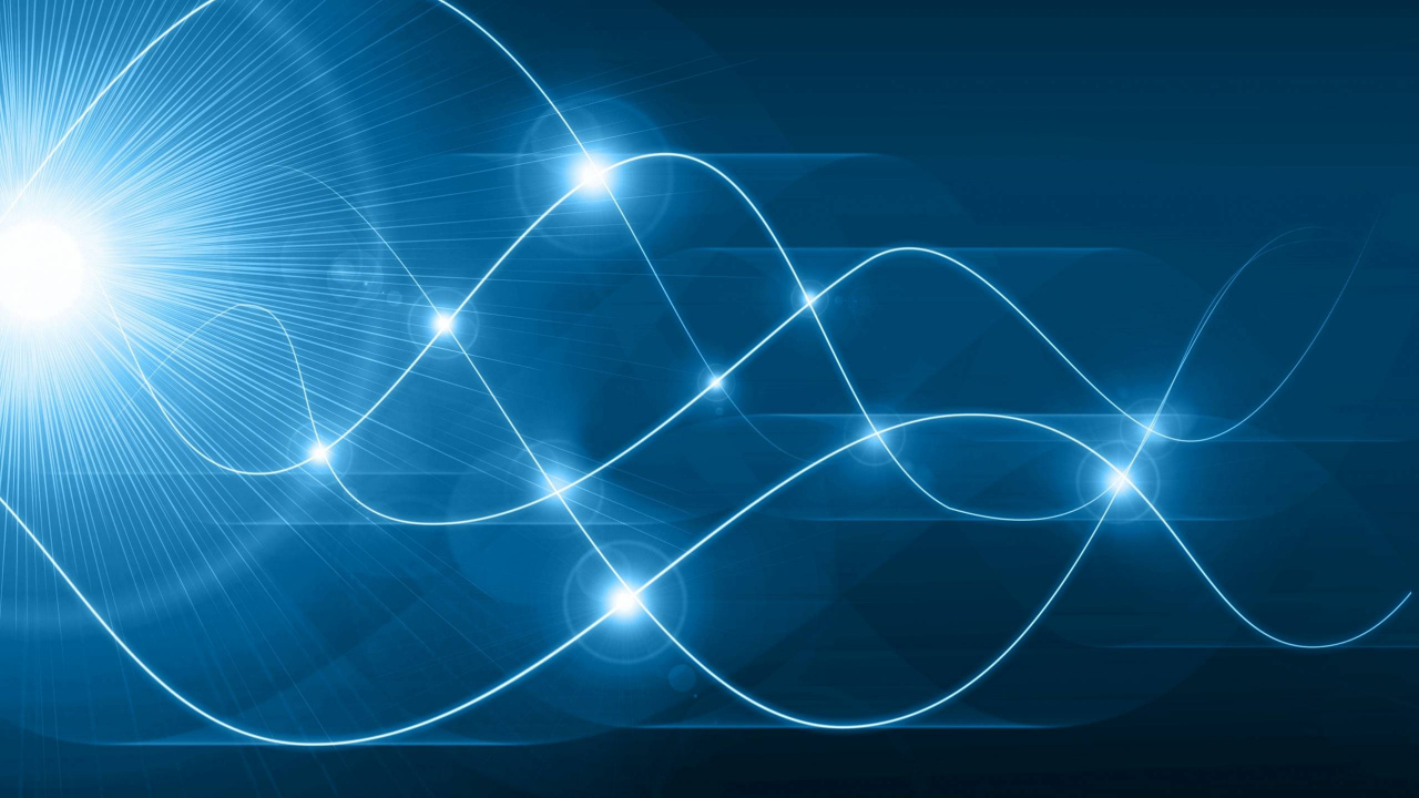 Weiß- Und Schwarzlichtillustration. Wallpaper in 1280x720 Resolution