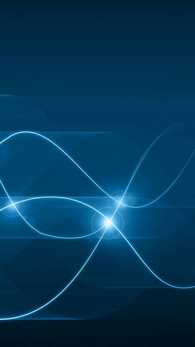 Weiß- Und Schwarzlichtillustration. Wallpaper in 750x1334 Resolution