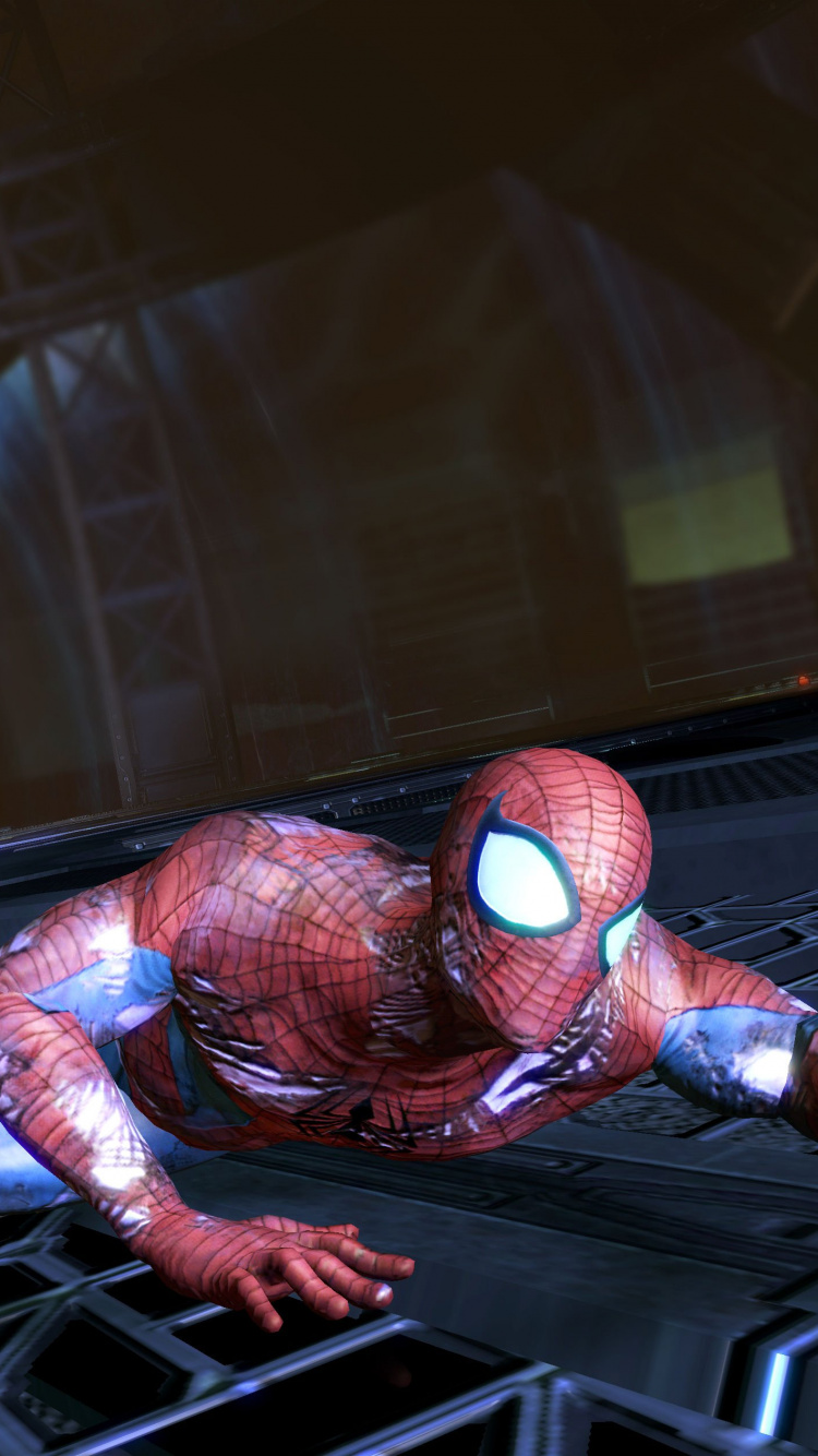 Spider-Man Edge of Time, Anti-Veneno, Spider-man, Beenox, Superhéroe. Wallpaper in 750x1334 Resolution