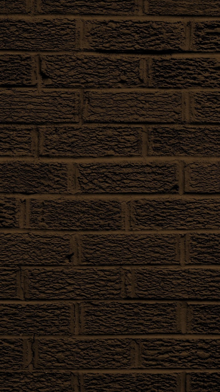 Mur de Briques Brunes Pendant la Journée. Wallpaper in 750x1334 Resolution