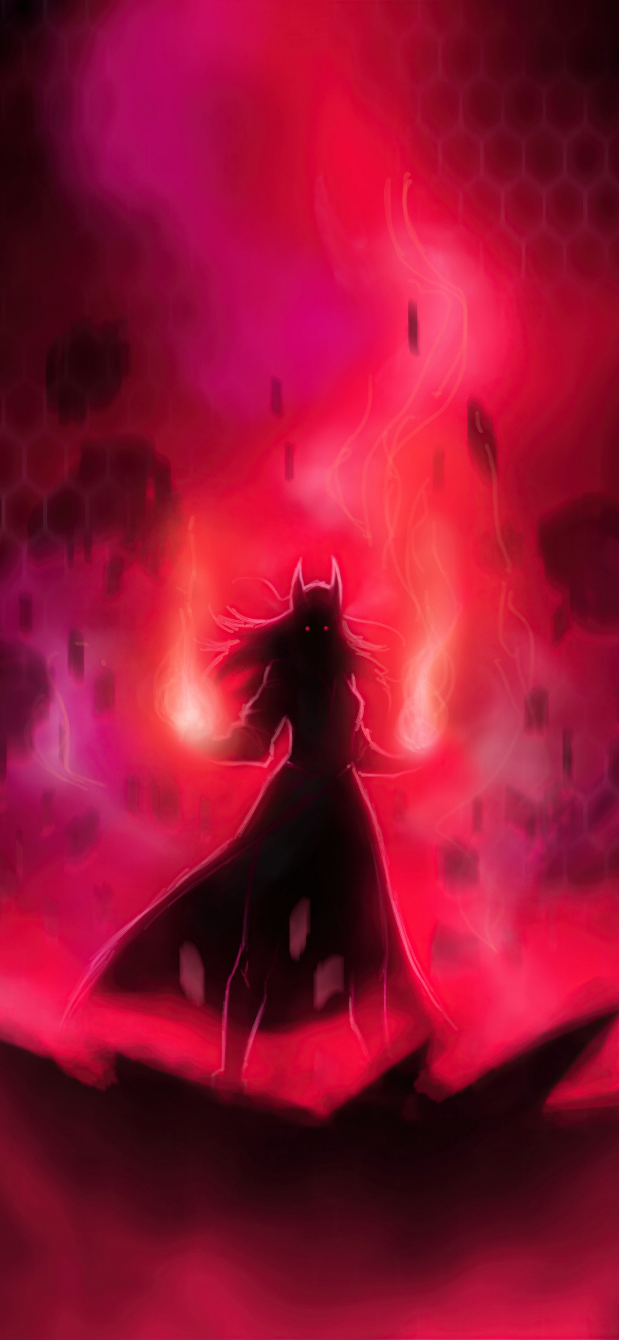 Scharlachrote Hexenkräfte, Wanda Maximoff, Zatanna, Kunst, Marvel Comics. Wallpaper in 1242x2688 Resolution