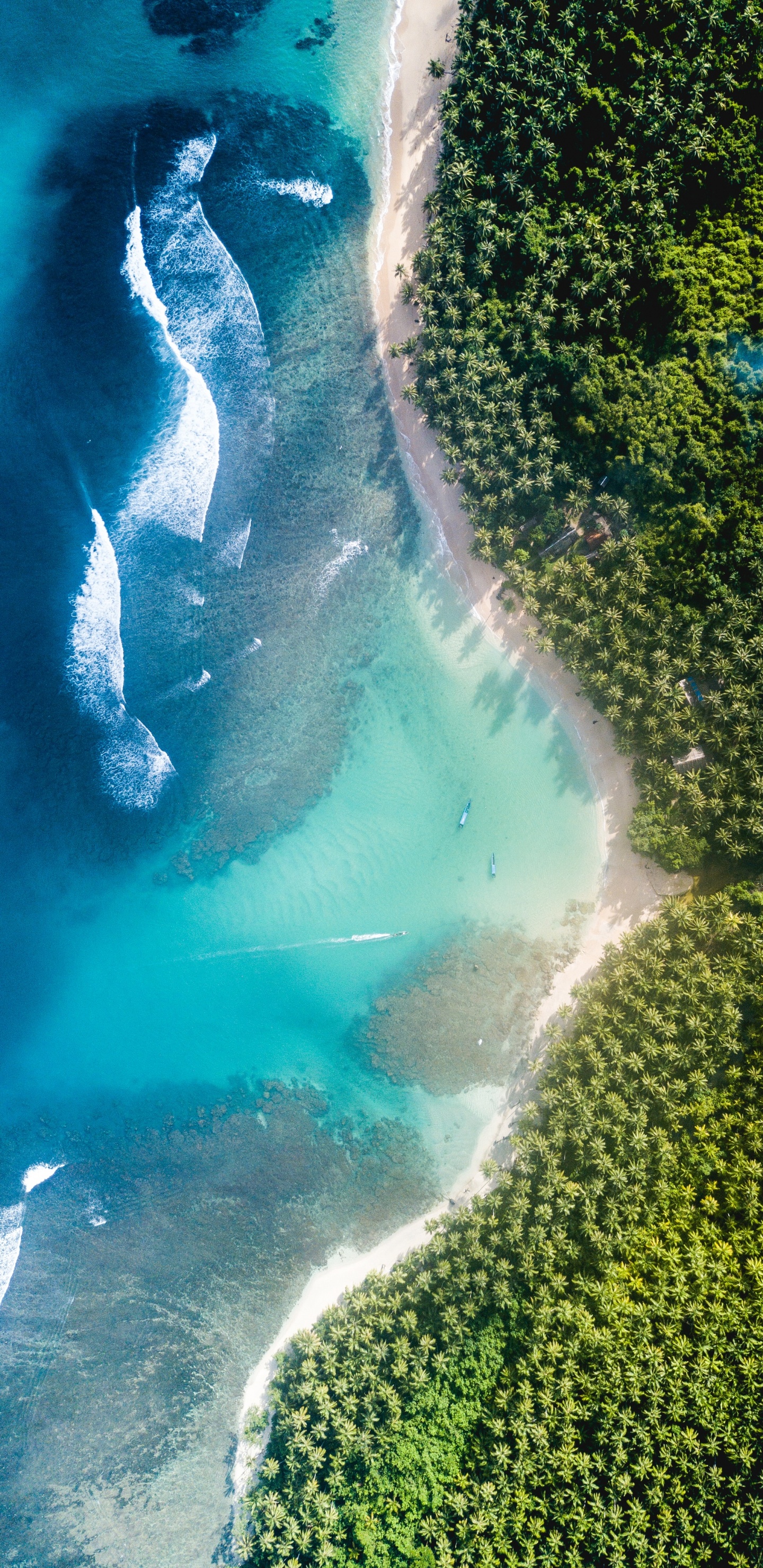 Mer, Eau, Les Ressources en Eau, Azure, Paysage Naturel. Wallpaper in 1440x2960 Resolution