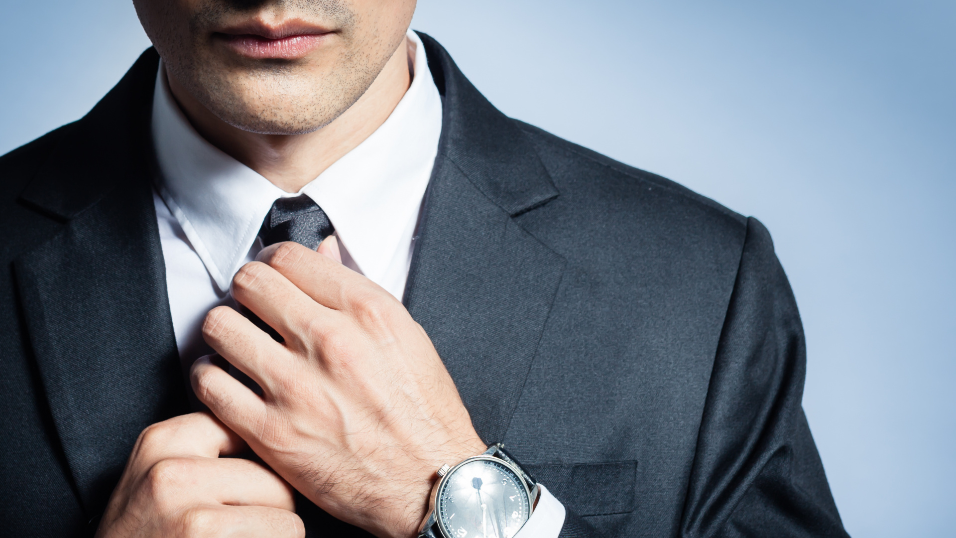 Bracelet en Cuir Véritable Pour Homme, Usure Formelle, Tuxedo, Homme D'affaires, Cuir. Wallpaper in 1920x1080 Resolution