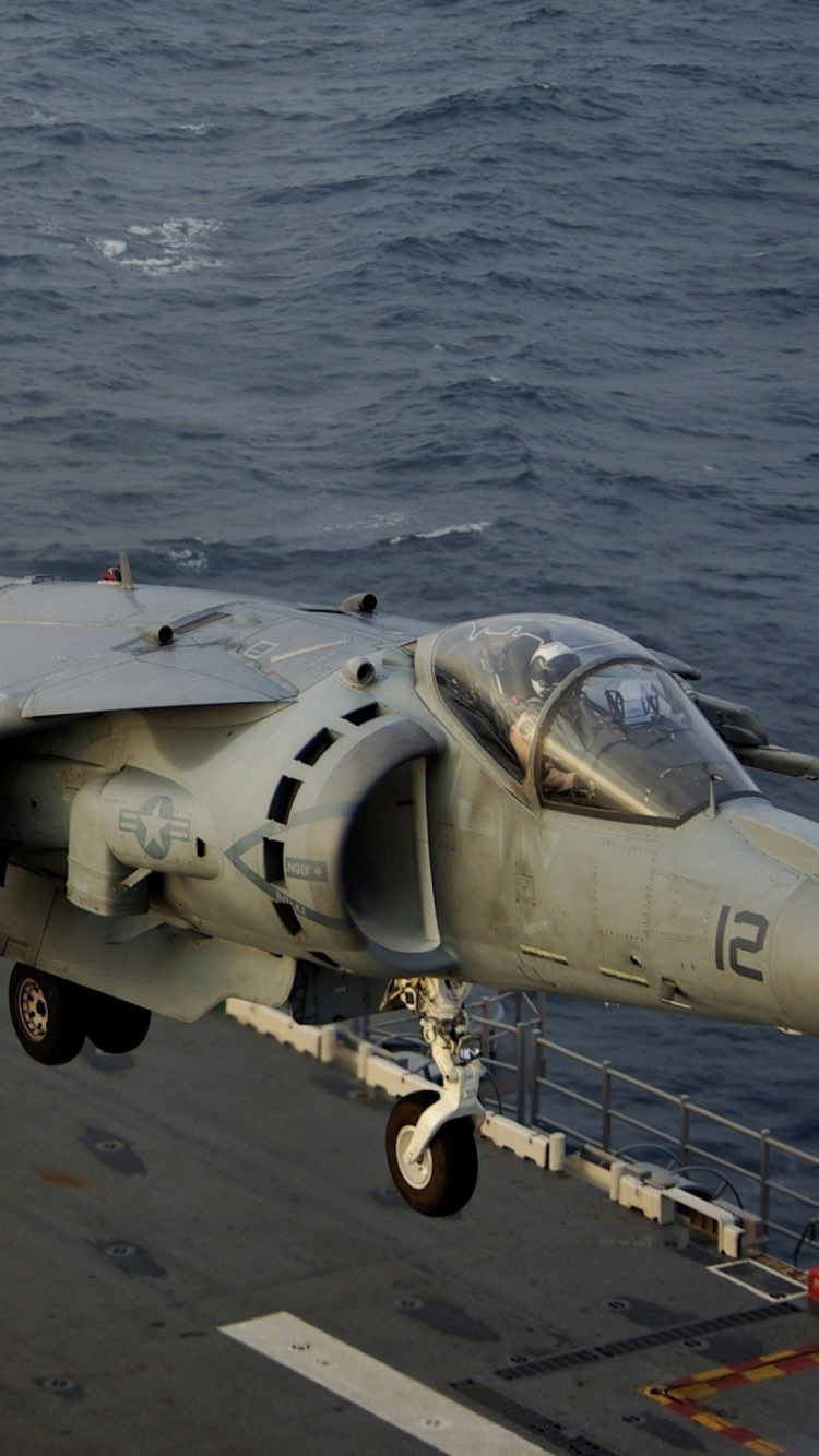 霍克*西德利鹞, 麦克道格拉斯AV-8B Harrier II, 鹞跳喷, 喷气式飞机, 军用飞机 壁纸 750x1334 允许
