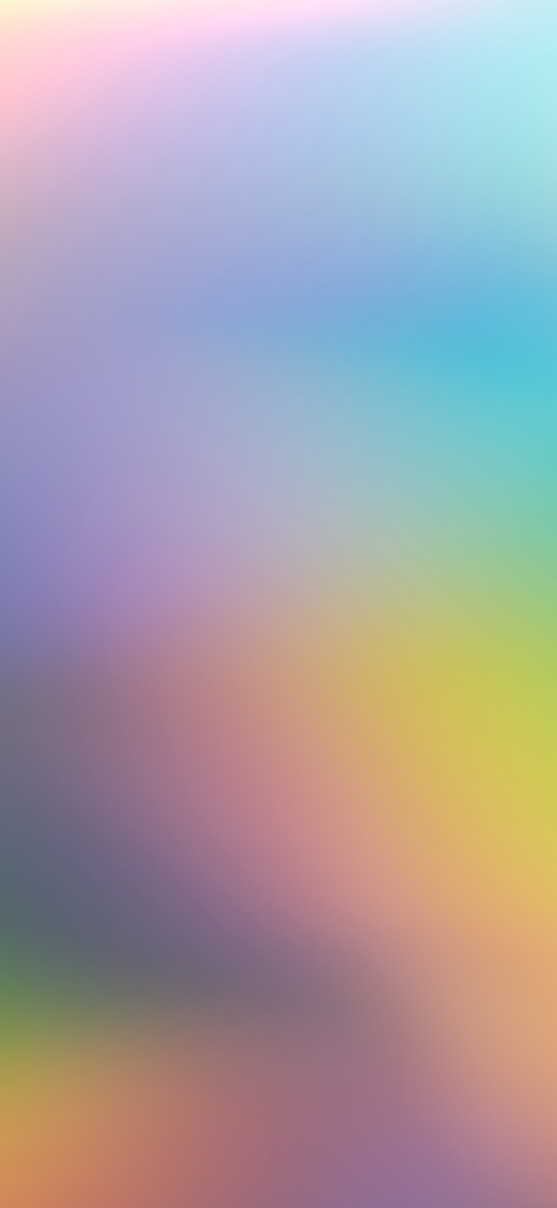 颜色渐变, 颜色, 绿色的, 色彩, 黄色的 壁纸 1125x2436 允许