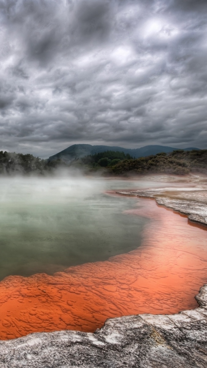 气氛, 高地, 住宿, 人体内的水, 反射 壁纸 720x1280 允许