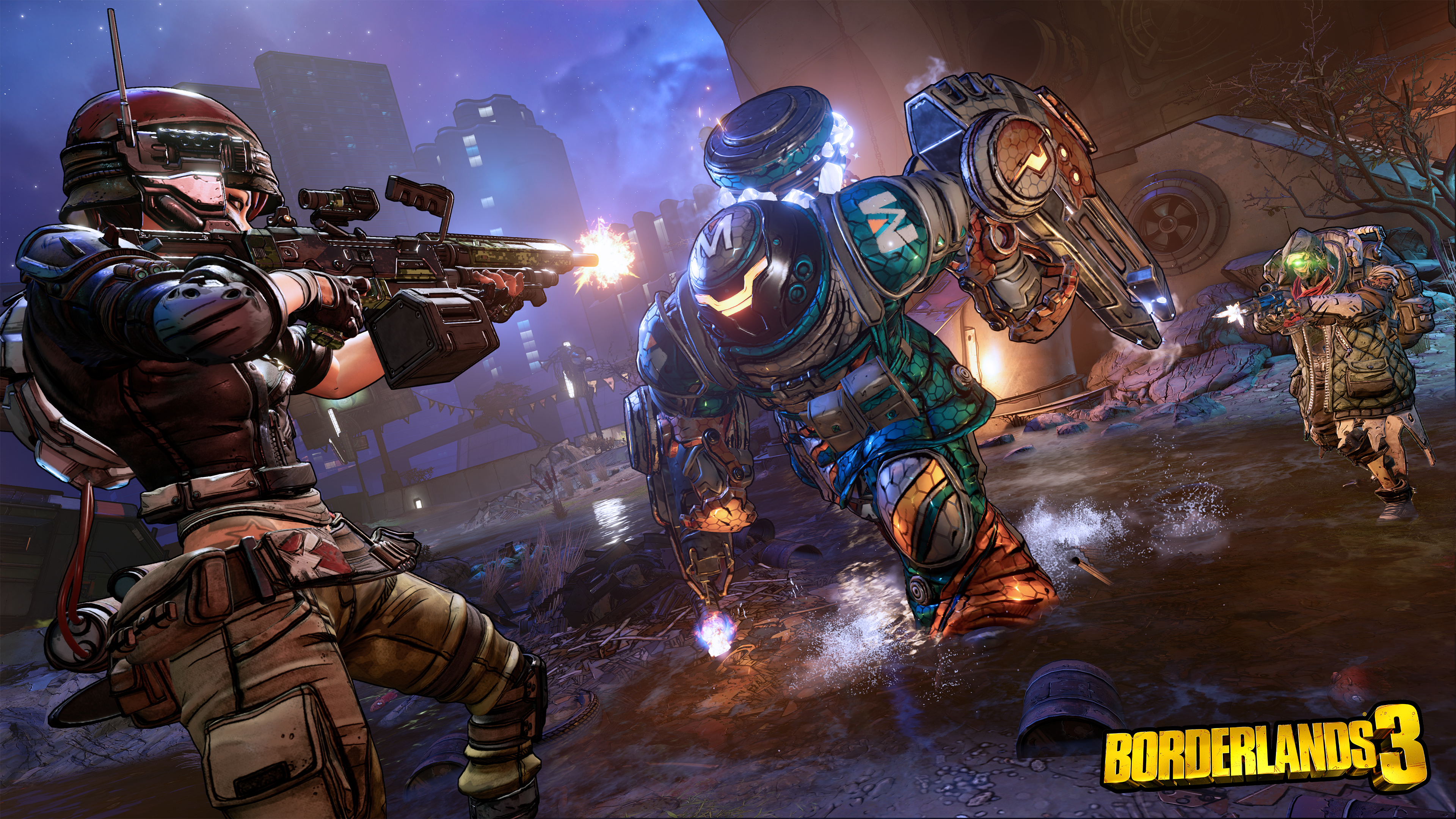 Wallpaper Borderlands 3, pc Game, Strategy Video Game, Shooter Game, Games,  Background - Download Free Image
