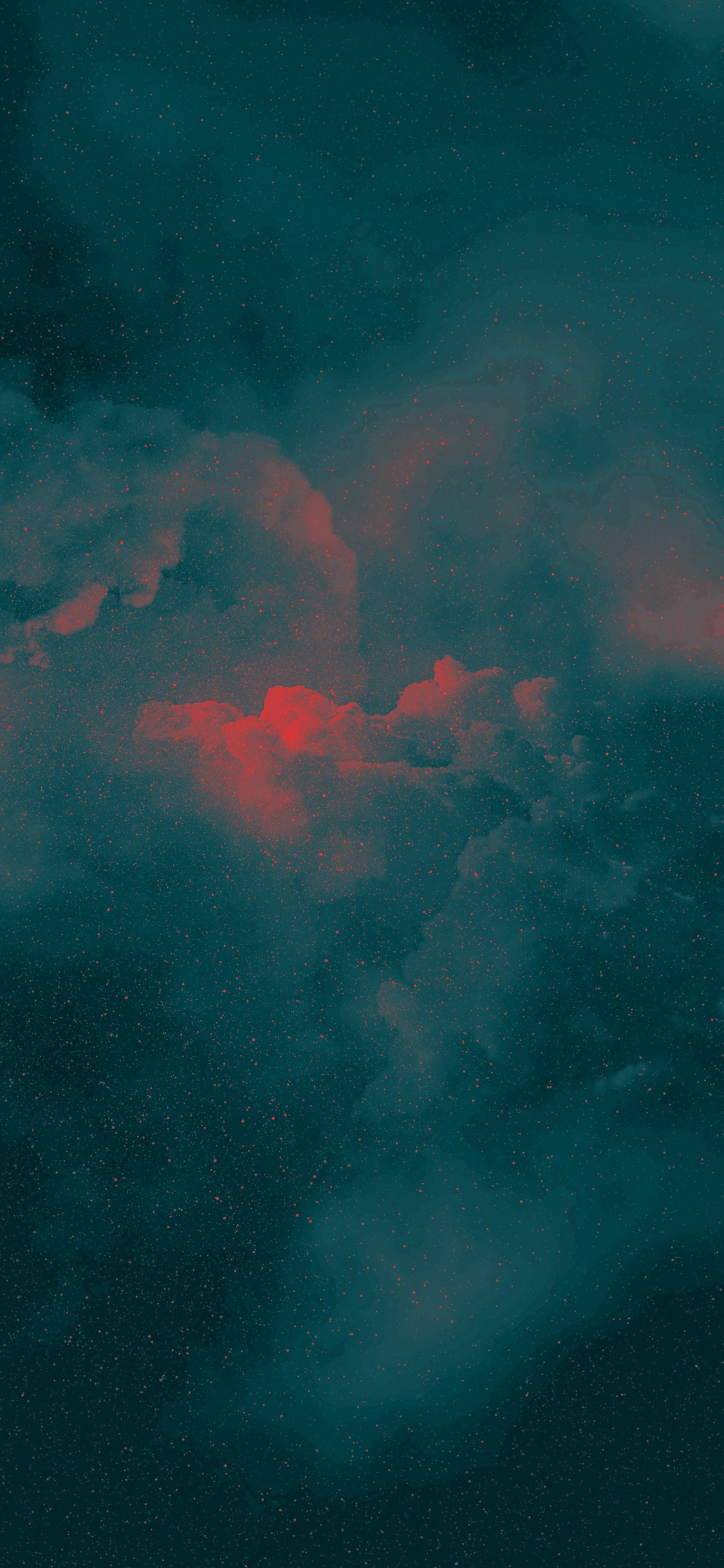 Weiße Wolken am Blauen Himmel. Wallpaper in 1125x2436 Resolution