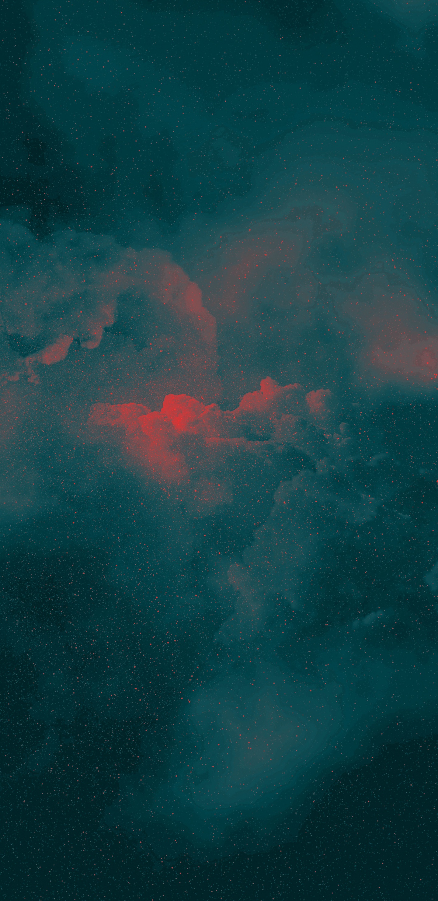 Weiße Wolken am Blauen Himmel. Wallpaper in 1440x2960 Resolution