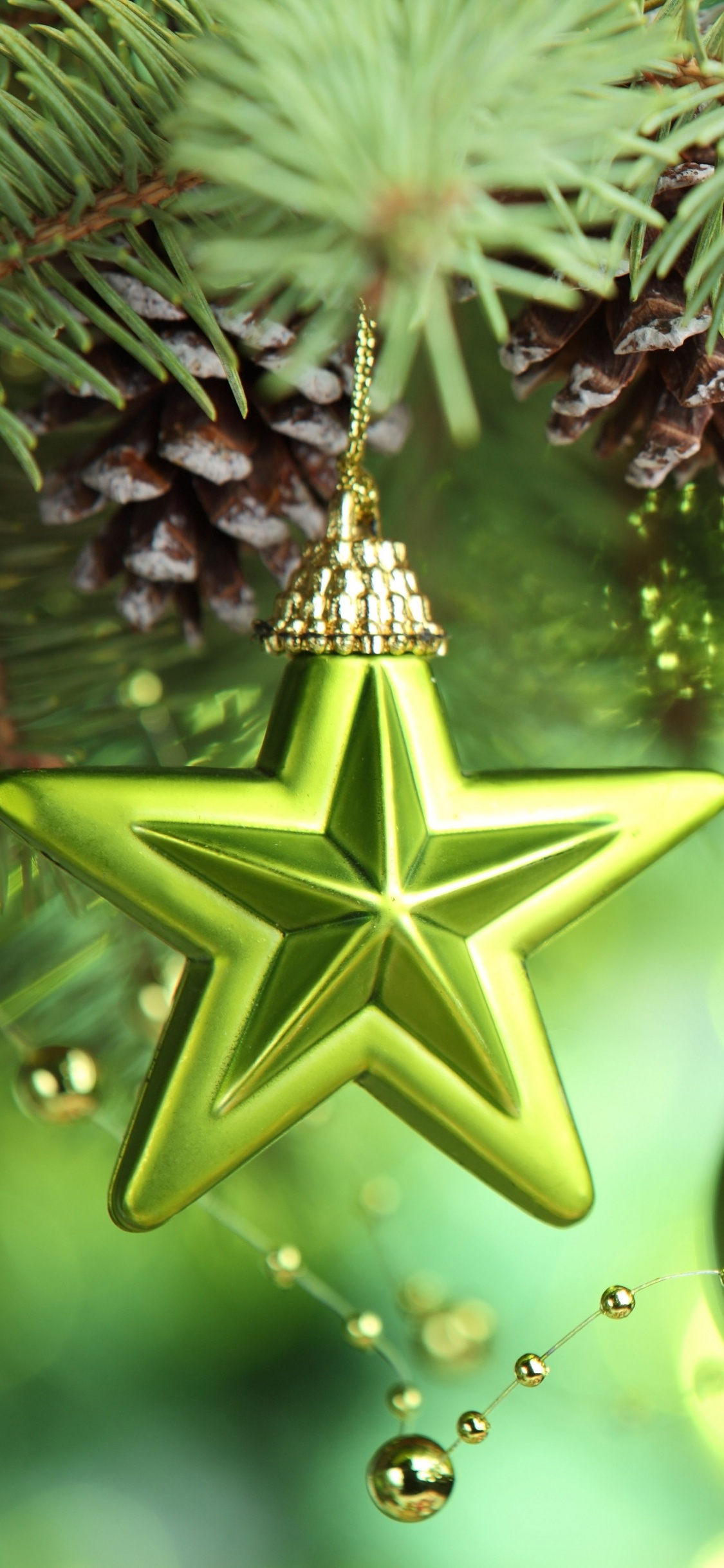 El Día De Navidad, Decoración de la Navidad, Adorno de Navidad, Nochevieja, Navidad. Wallpaper in 1125x2436 Resolution