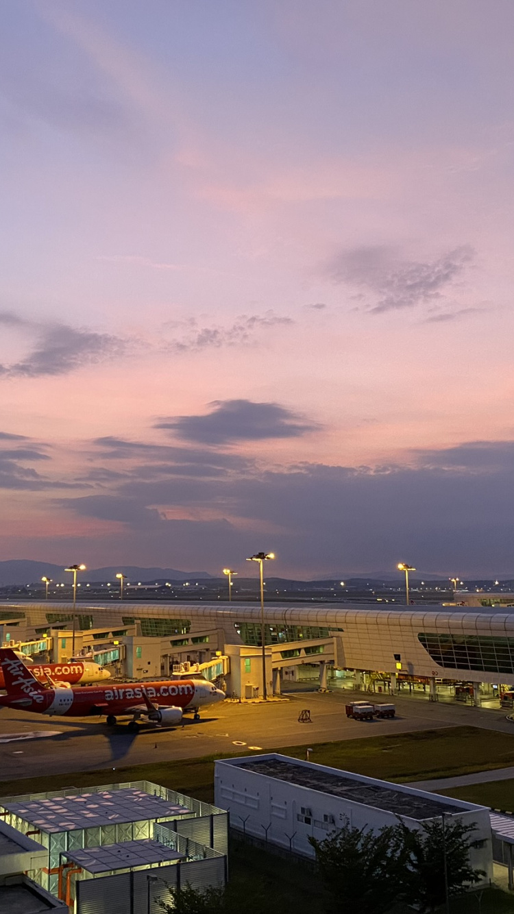 Cloud, Dusk, Urban Area, City, Evening. Wallpaper in 750x1334 Resolution