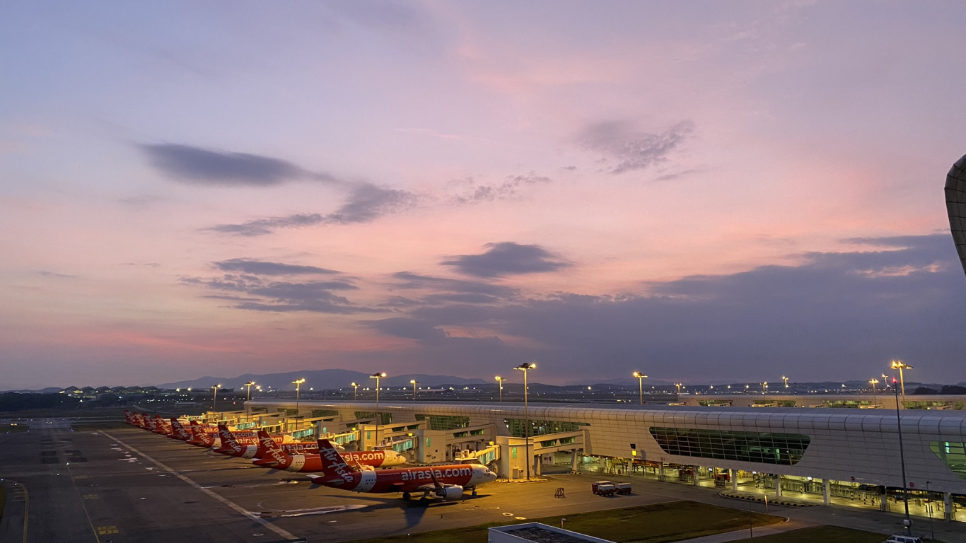 Zone Urbaine, Soir, Horizon, Design Urbain, Afterglow. Wallpaper in 1366x768 Resolution