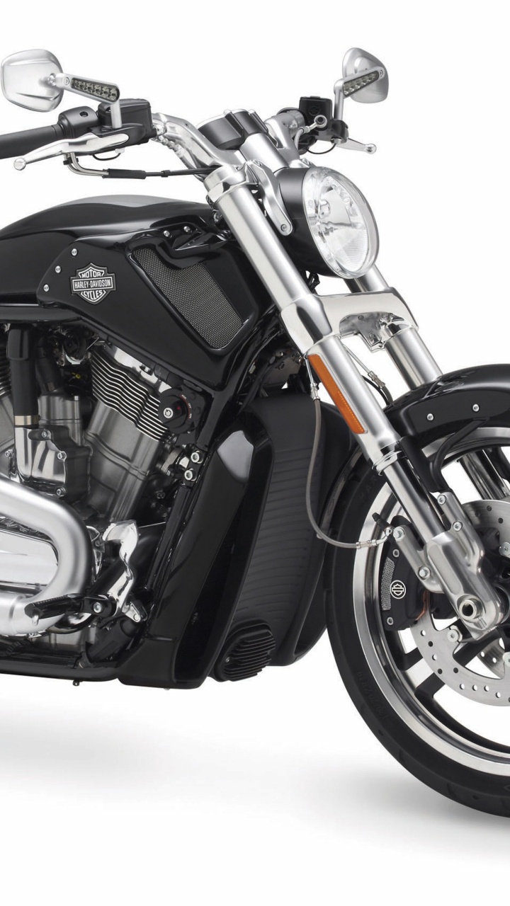 Black and Silver Cruiser Motorcycle. Wallpaper in 720x1280 Resolution