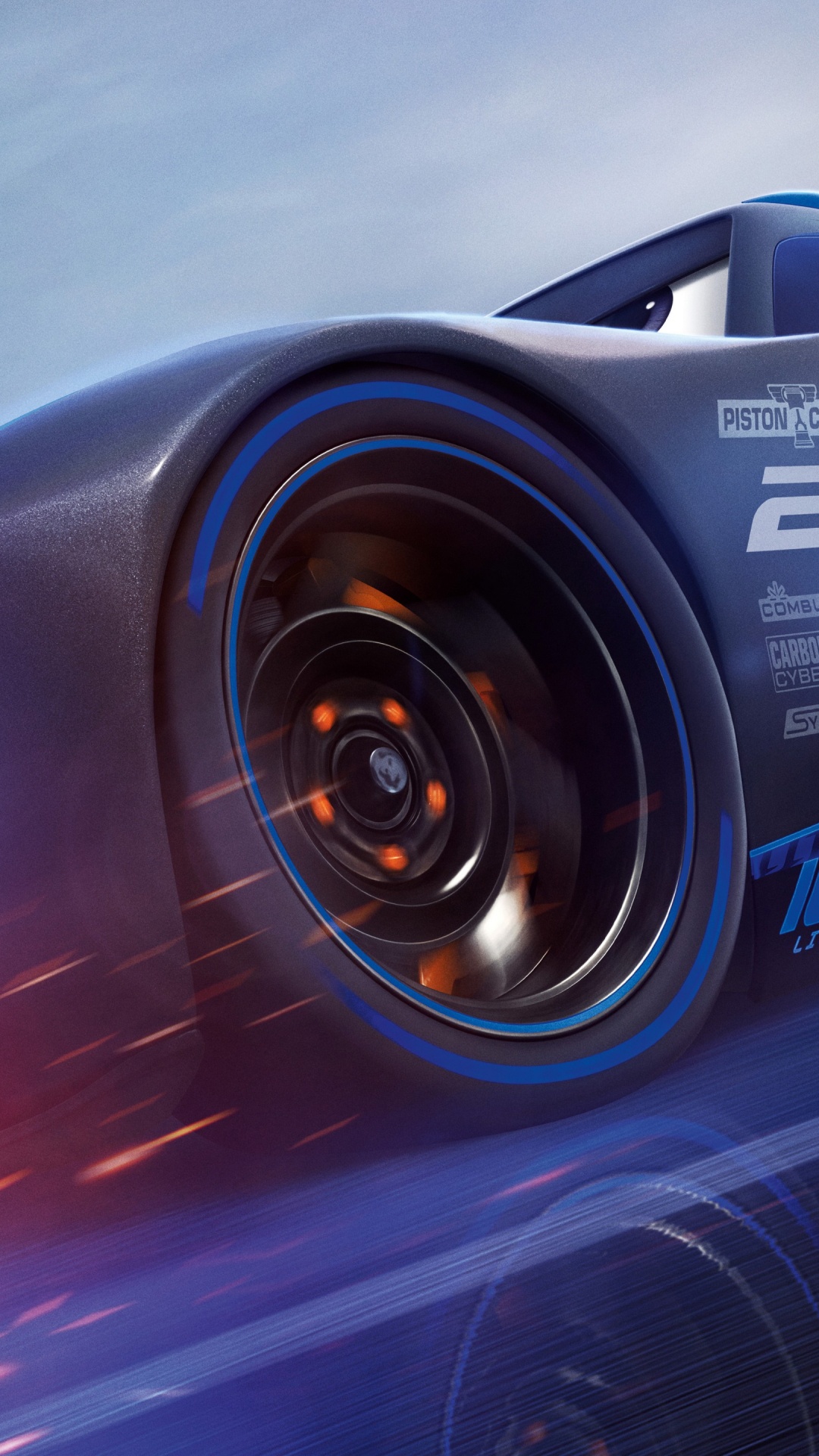 Car, KFZ-Reifen, Blau, Rad, Tire. Wallpaper in 1080x1920 Resolution