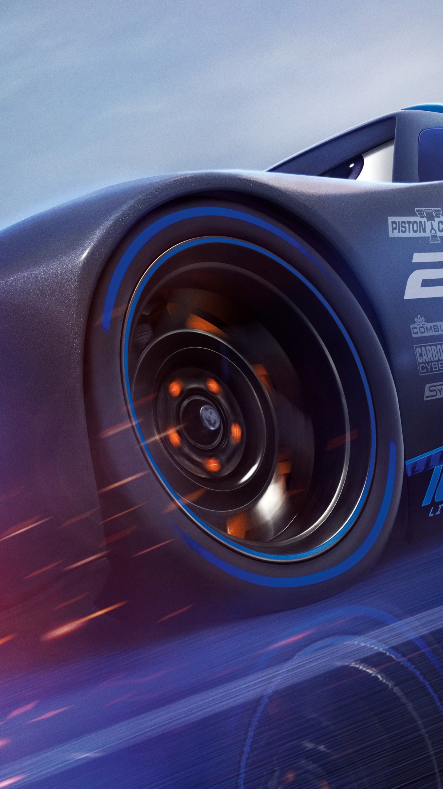 Car, KFZ-Reifen, Blau, Rad, Tire. Wallpaper in 1440x2560 Resolution