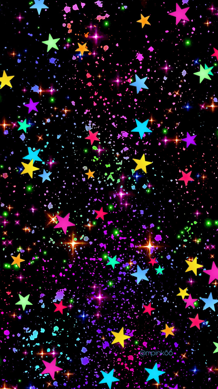 Stern, Zeichnung, Purpur, Magenta, Muster. Wallpaper in 750x1334 Resolution