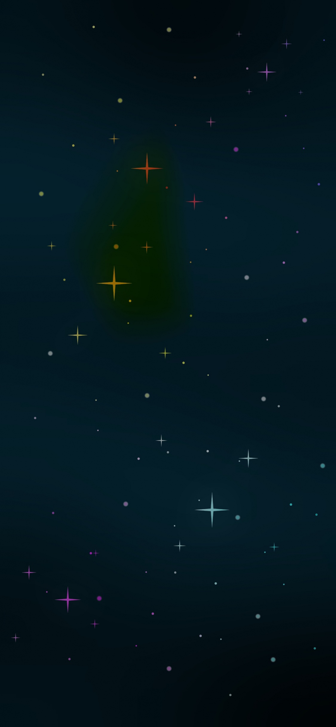 Stern, Nacht, Astronomisches Objekt, Constellation, Weltraum. Wallpaper in 1125x2436 Resolution