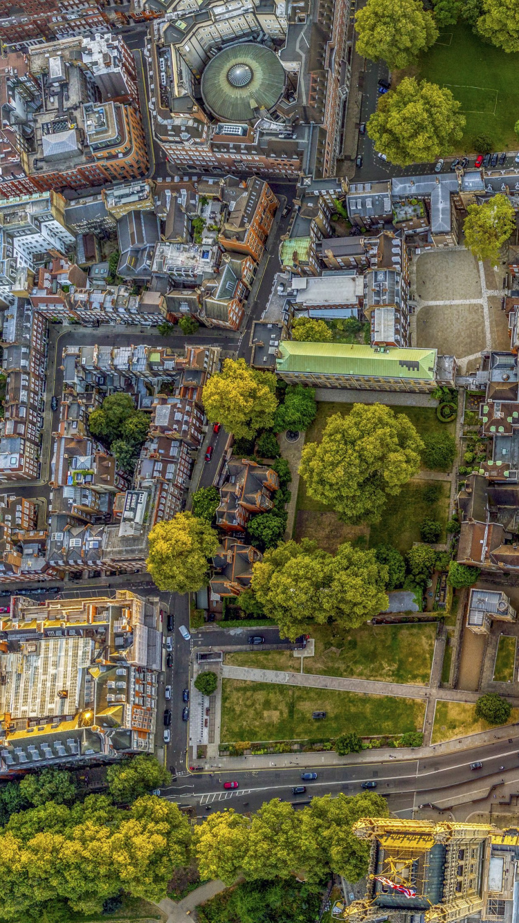 Aerial View of City Buildings During Daytime. Wallpaper in 750x1334 Resolution