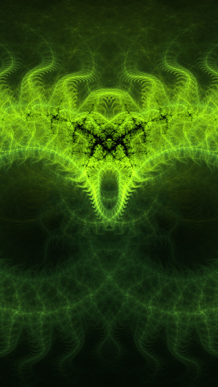 Feu Vert Sur Fond Noir. Wallpaper in 720x1280 Resolution