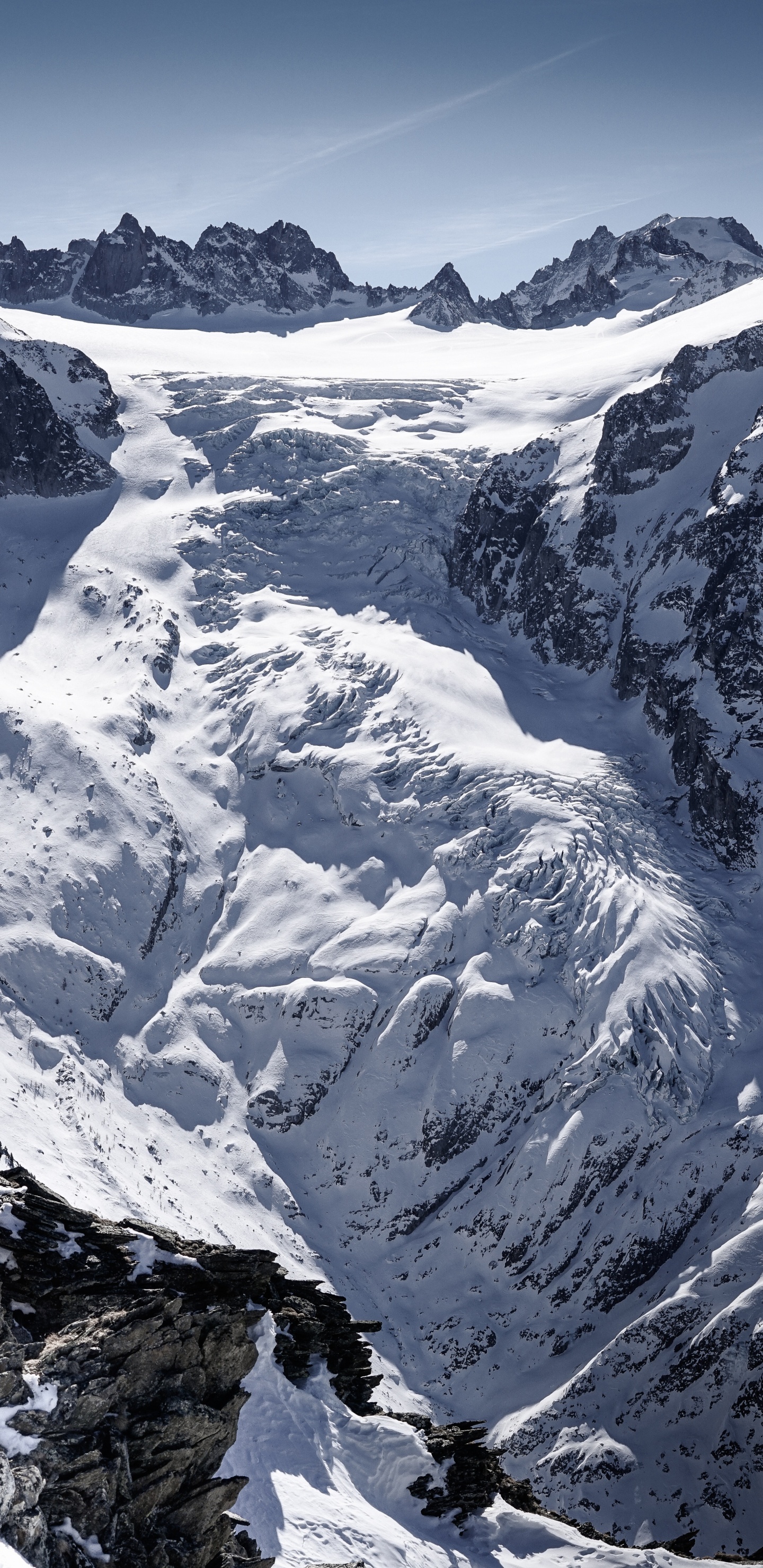 Las Formaciones Montañosas, Montaña, Glaciar de Terreno, Macizo, Alpes. Wallpaper in 1440x2960 Resolution