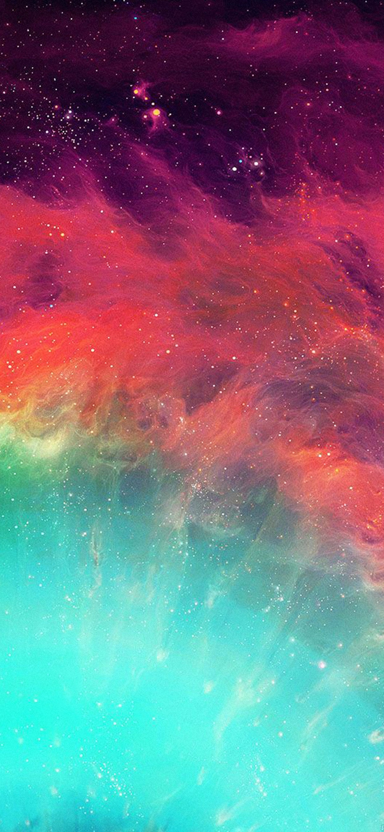 Red and Blue Abstract Painting. Wallpaper in 1242x2688 Resolution