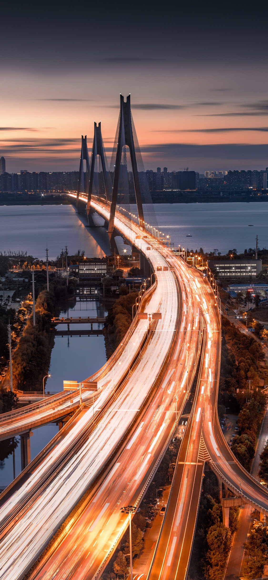 Cityscape, Lens Filter, Lens, Water, Daytime. Wallpaper in 1125x2436 Resolution