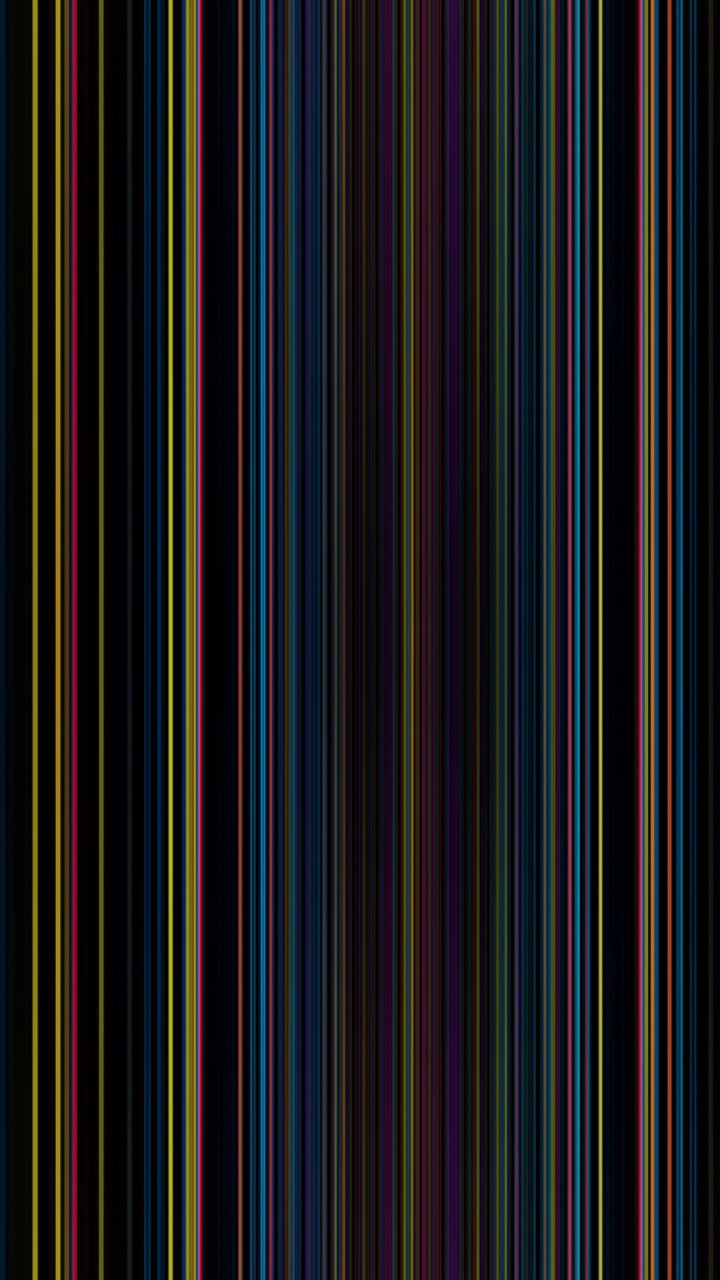 Schwarz-weiß Gestreiftes Muster. Wallpaper in 720x1280 Resolution