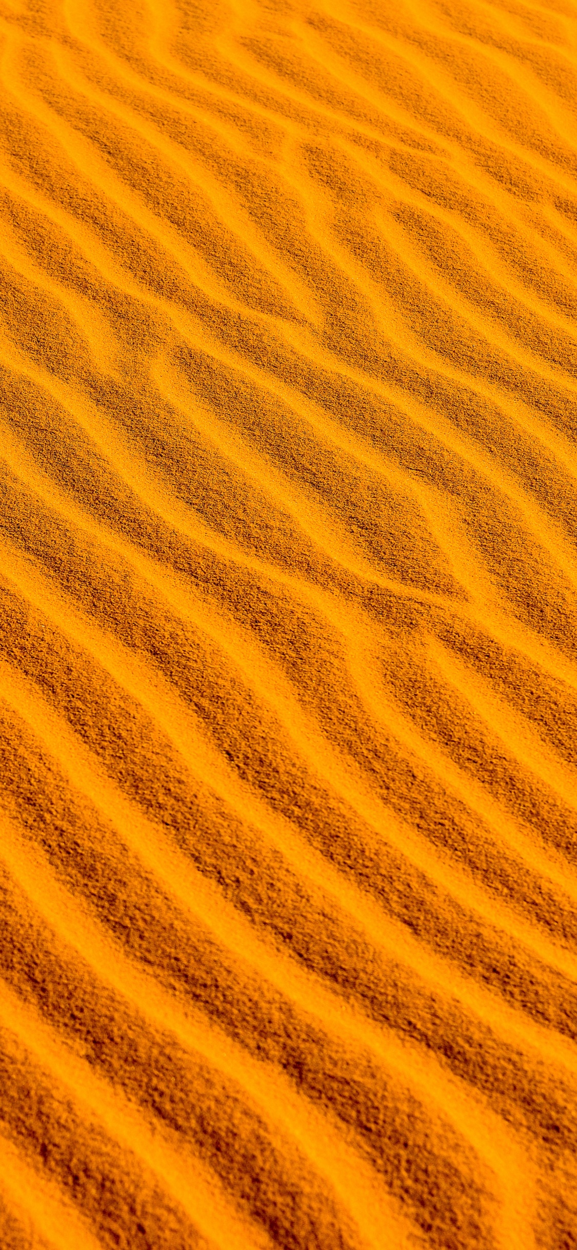 Arena Marrón Con Sombra de Persona. Wallpaper in 1125x2436 Resolution