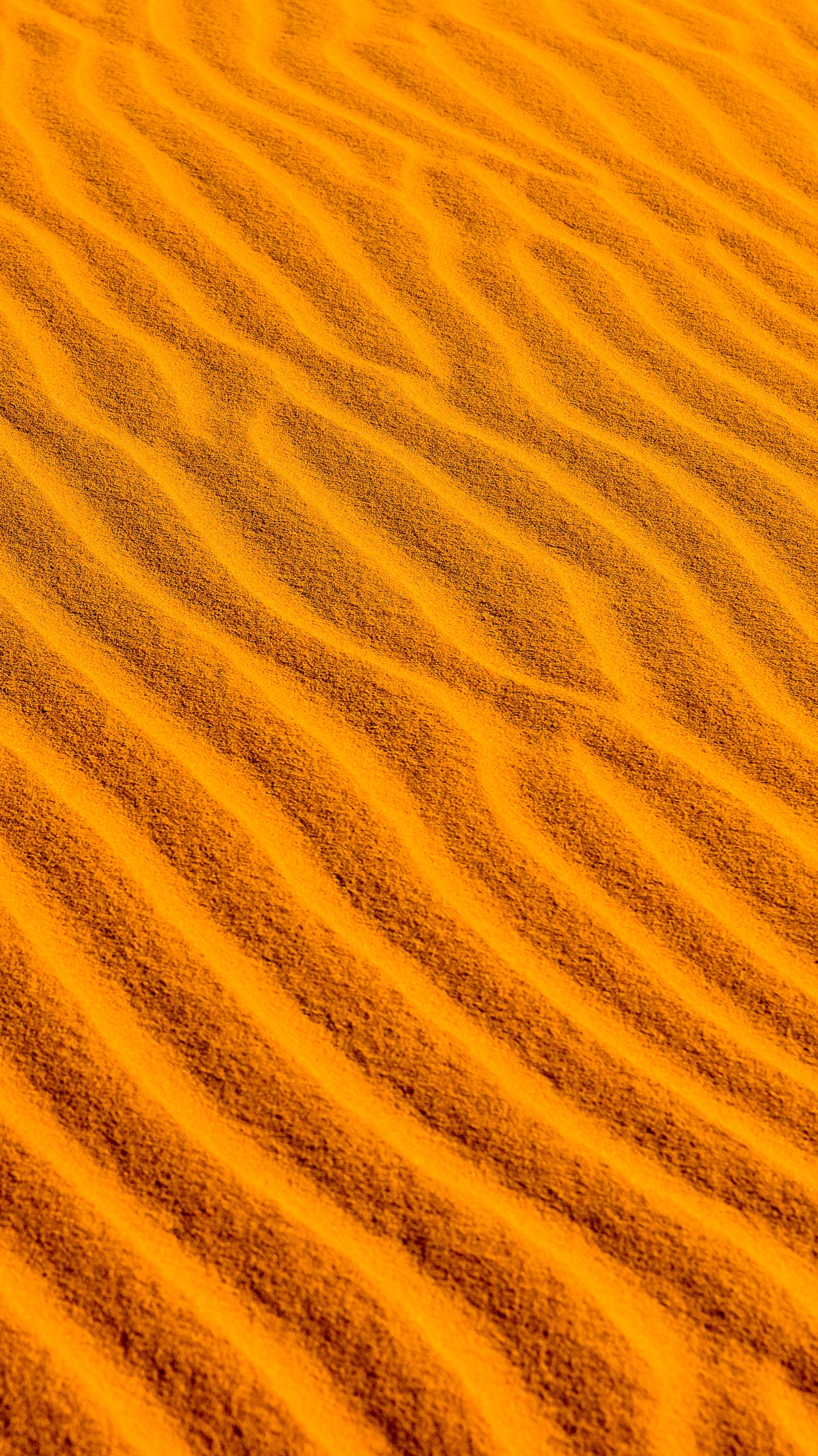 Brauner Sand Mit Schatten Der Person. Wallpaper in 1440x2560 Resolution