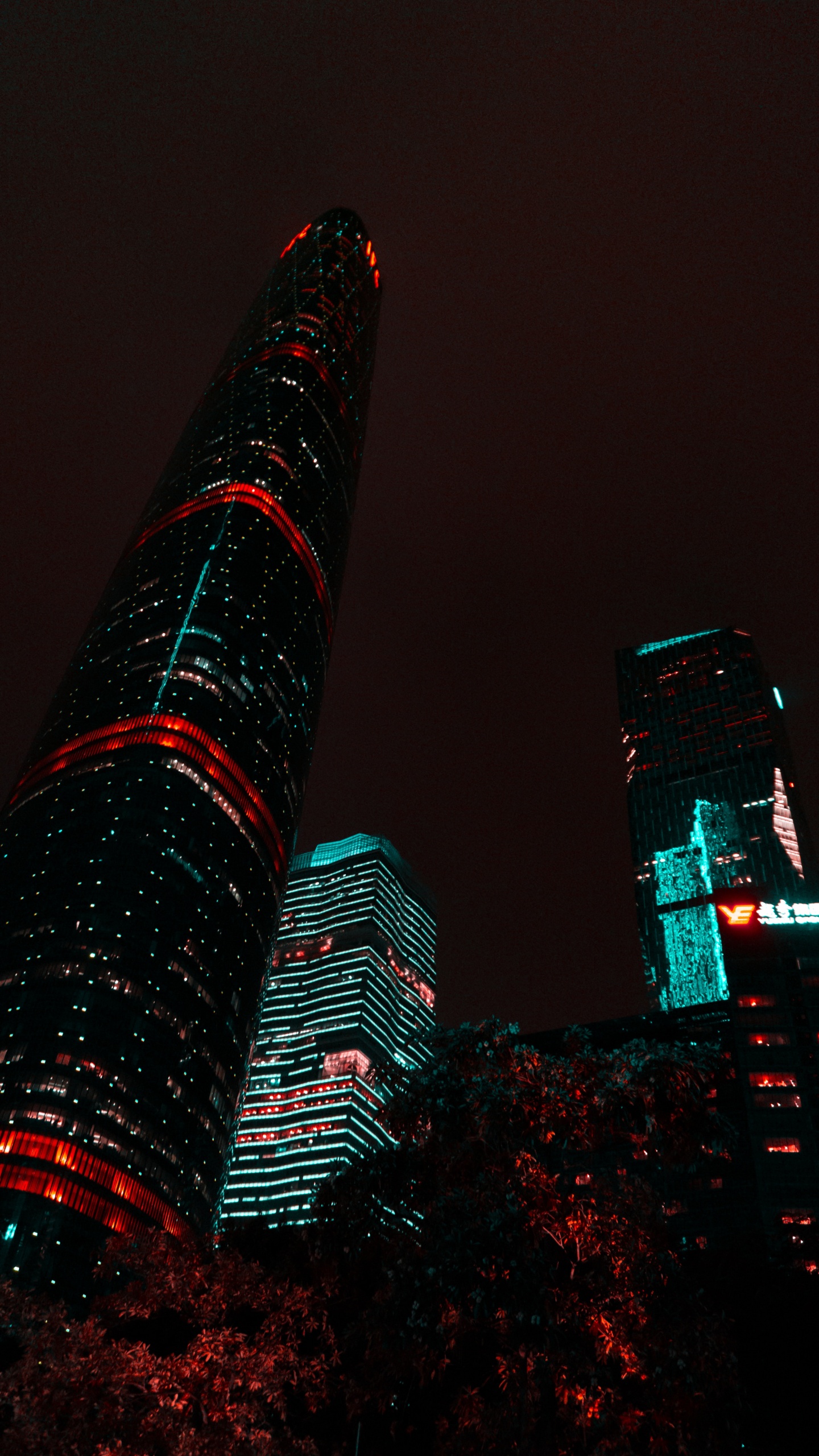 Building, Skyscraper, Tower, Tower Block, Cityscape. Wallpaper in 1440x2560 Resolution