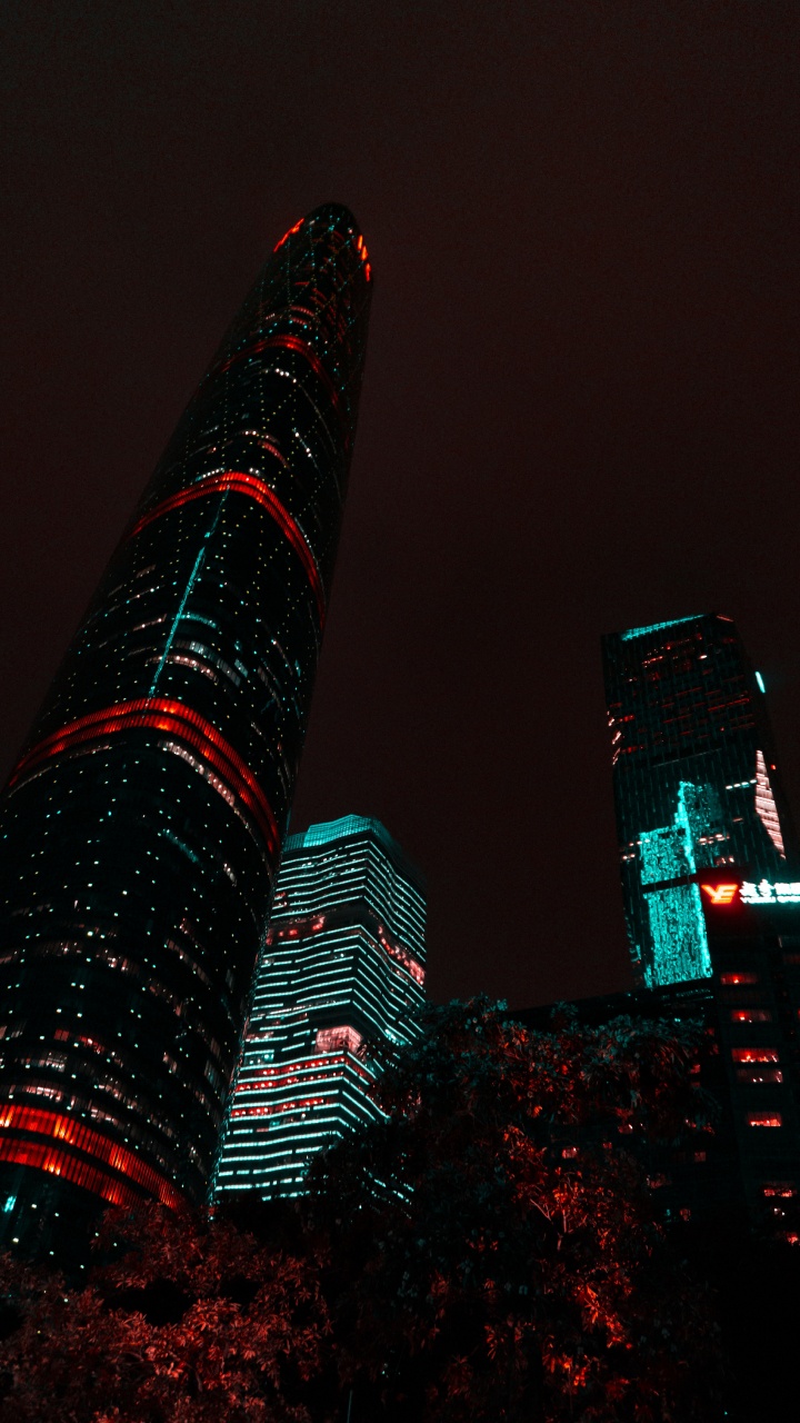 塔块, 城市景观, 公寓, 城市, 大都会 壁纸 720x1280 允许