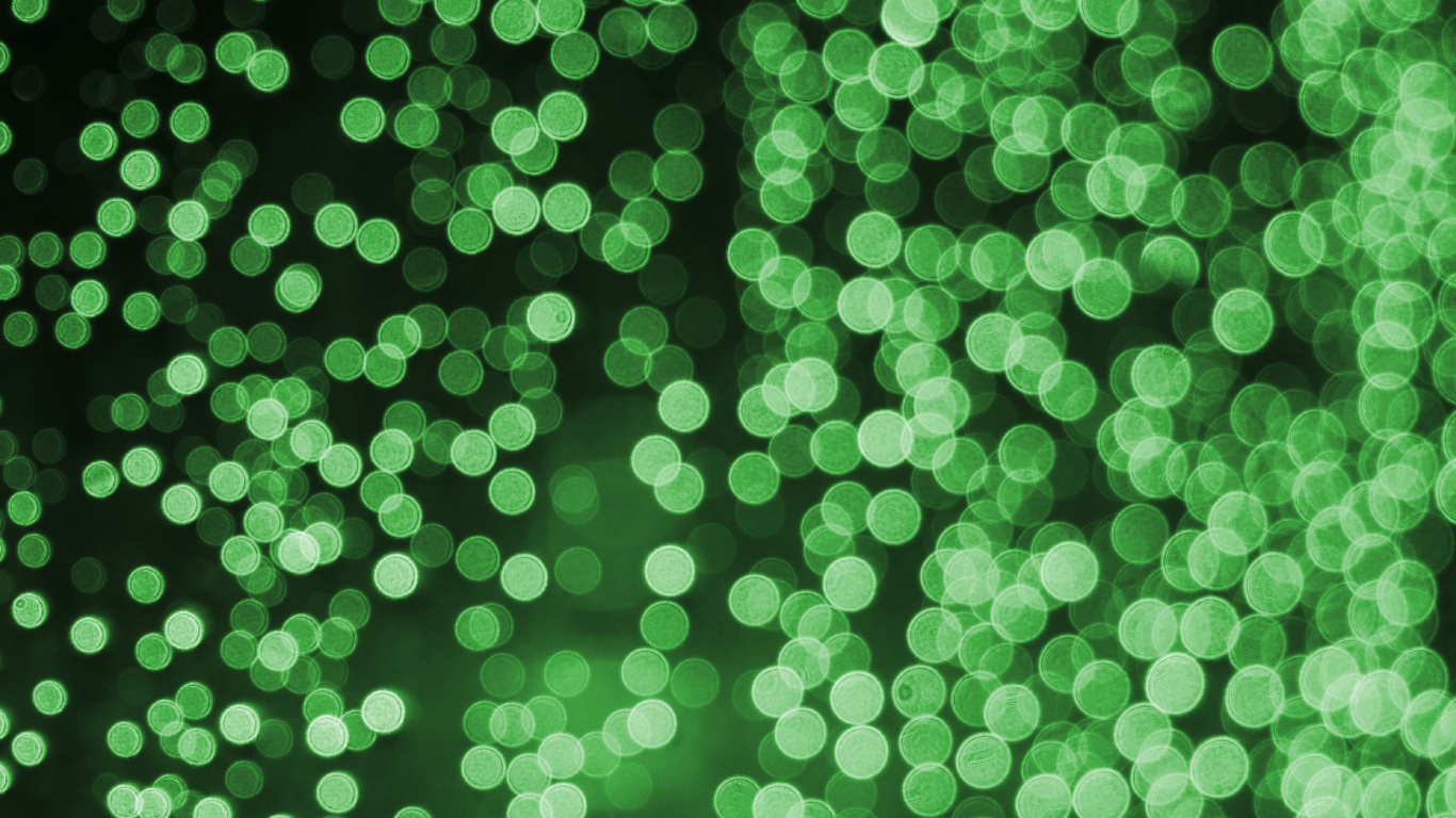 Green and White Polka Dot Textile. Wallpaper in 1366x768 Resolution