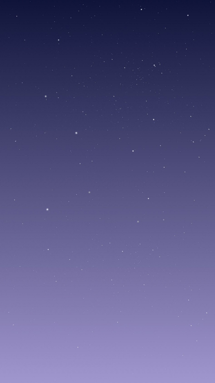 Apple, IOS 14, Purple, Paysage Naturel, Objet Astronomique. Wallpaper in 750x1334 Resolution