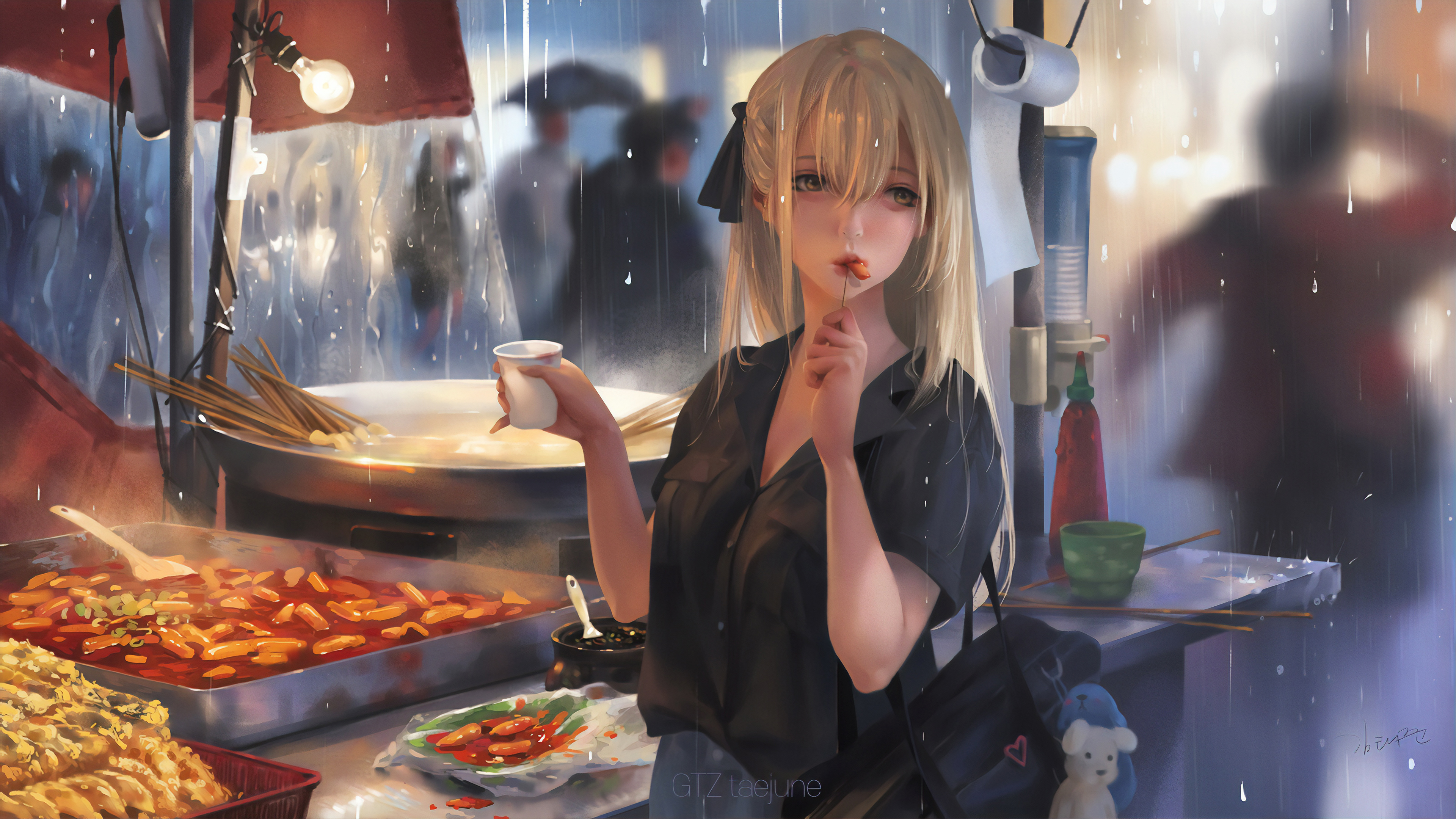 L'anime, Aliment, Cartoon, Recette, Ingrédient. Wallpaper in 3840x2160 Resolution