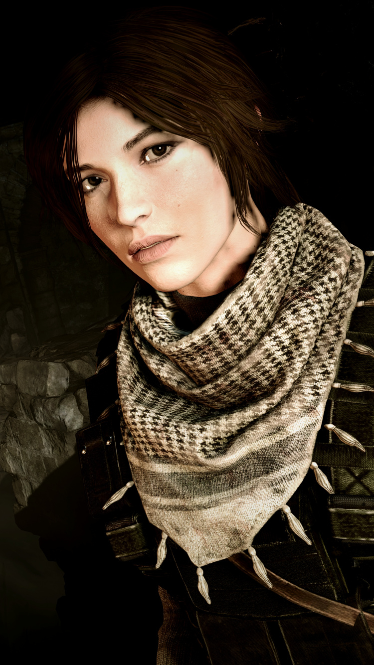 Shadow of The Tomb Raider, Rise of The Tomb Raider, Tomb Raider, Lara Croft, Lara Croft Tomb Raider. Wallpaper in 750x1334 Resolution