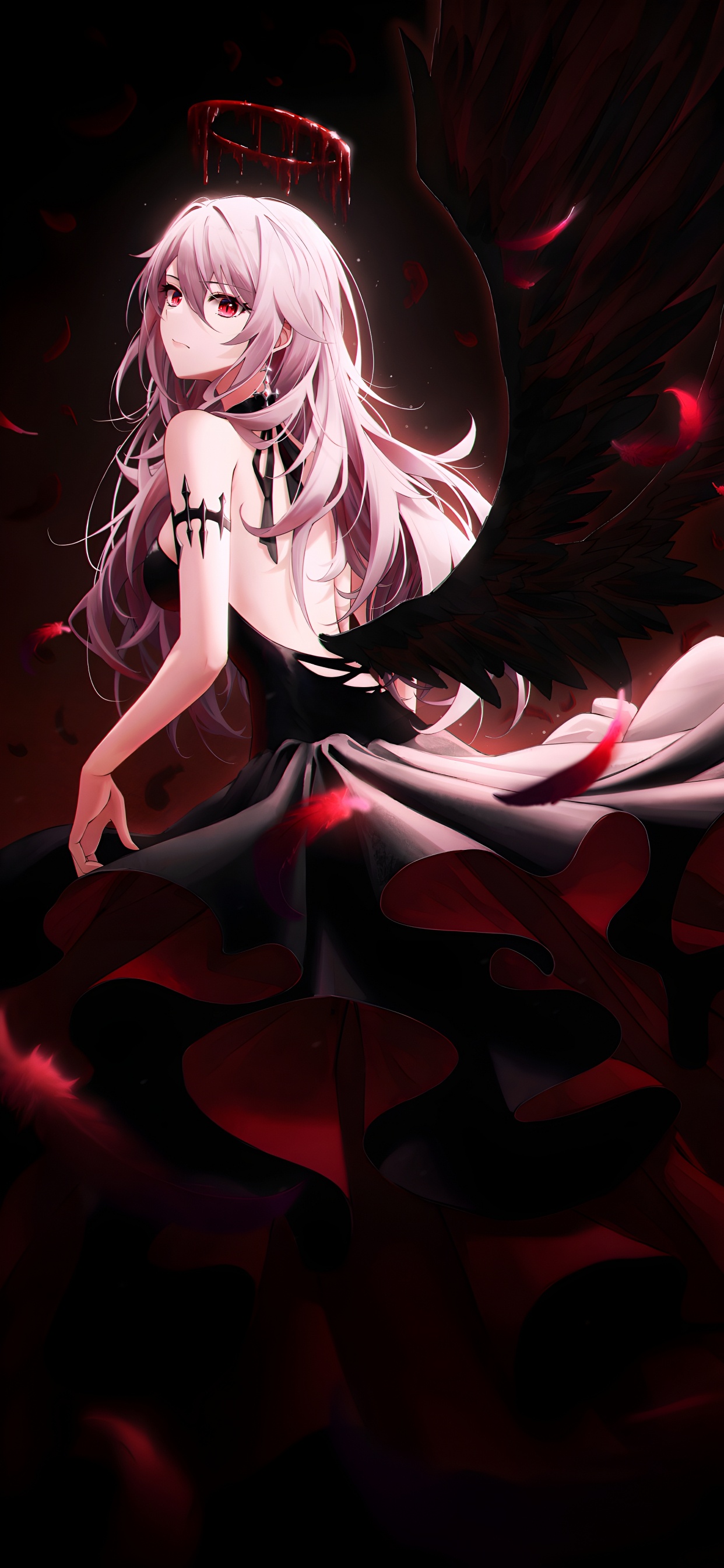 Cartoon, Magenta, Art, Obscurité, Graphique. Wallpaper in 1242x2688 Resolution