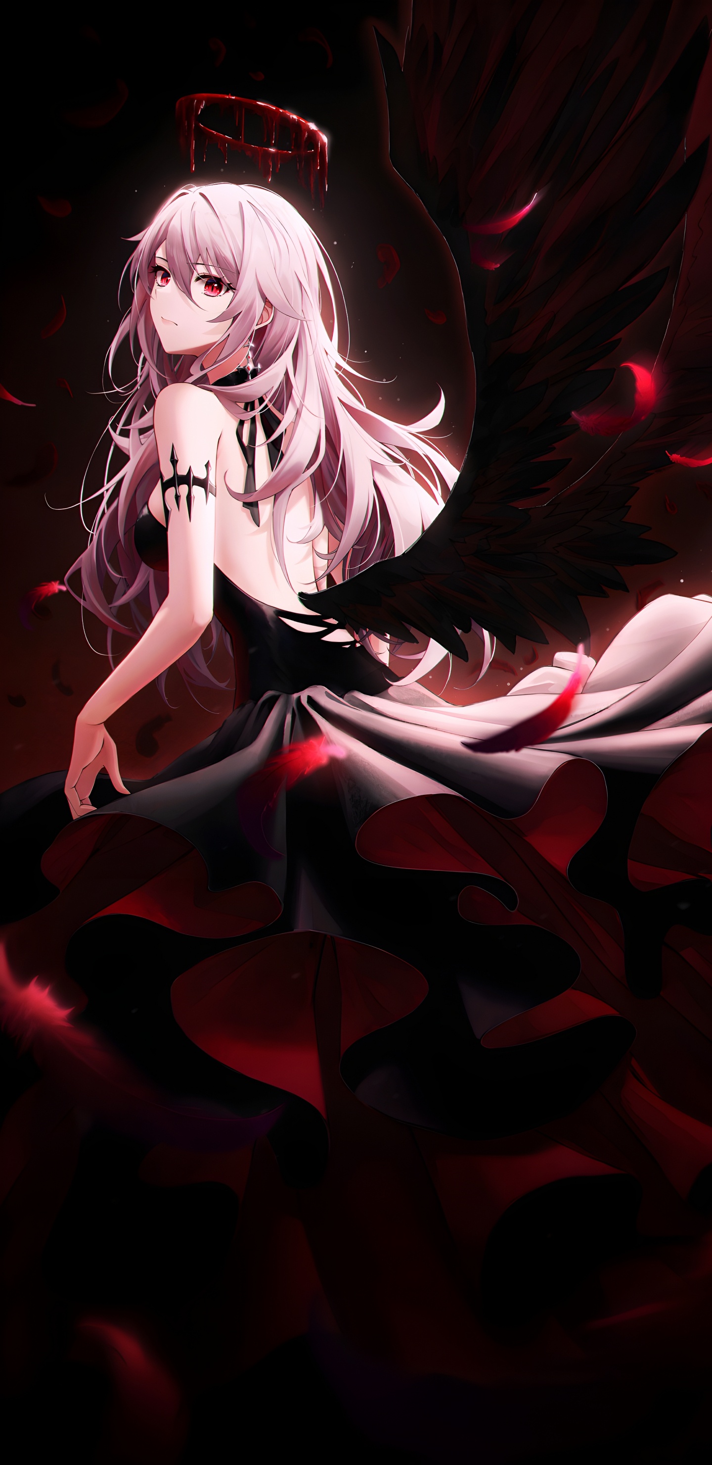 Cartoon, Magenta, Art, Obscurité, Graphique. Wallpaper in 1440x2960 Resolution