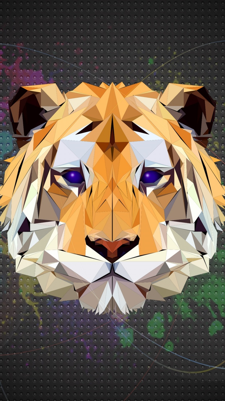 Flor Blanca y Morada en Textil Verde. Wallpaper in 720x1280 Resolution