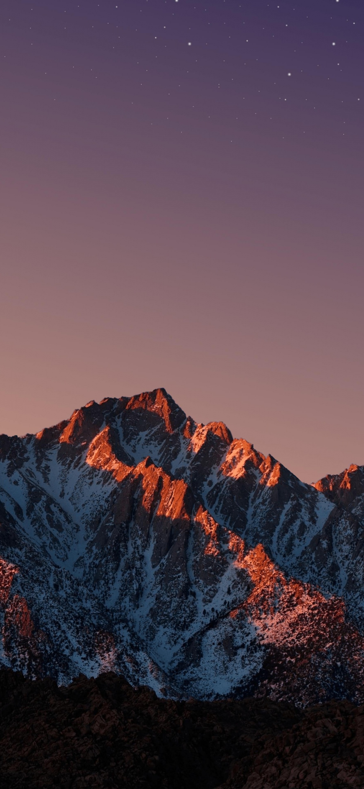 Mountain, Atmosphere, Ecoregion, Afterglow, Natural Landscape. Wallpaper in 1242x2688 Resolution