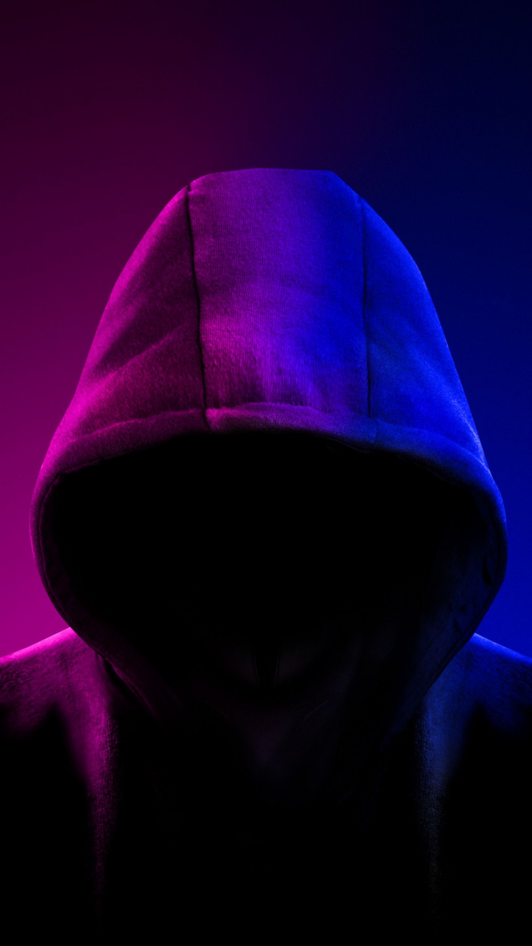 肖像, 艺术, 数码艺术, 黑客, 帽子 壁纸 750x1334 允许