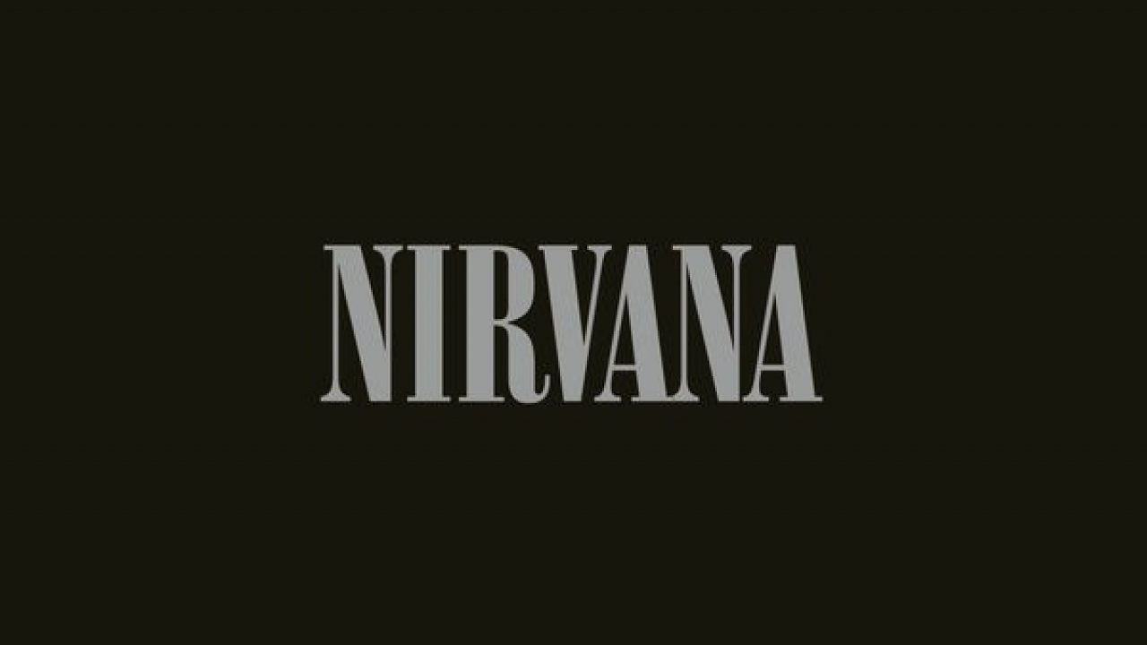 Nirvana, Album, Graphic Design, Text, Black. Wallpaper in 1280x720 Resolution