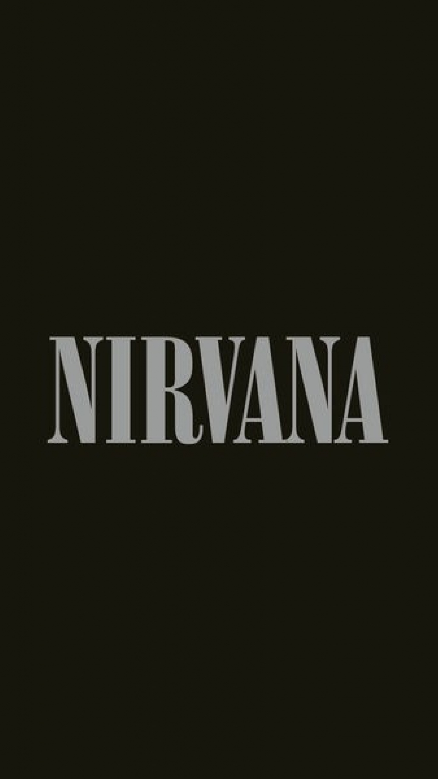 Nirvana, Album, Graphic Design, Text, Black. Wallpaper in 1440x2560 Resolution