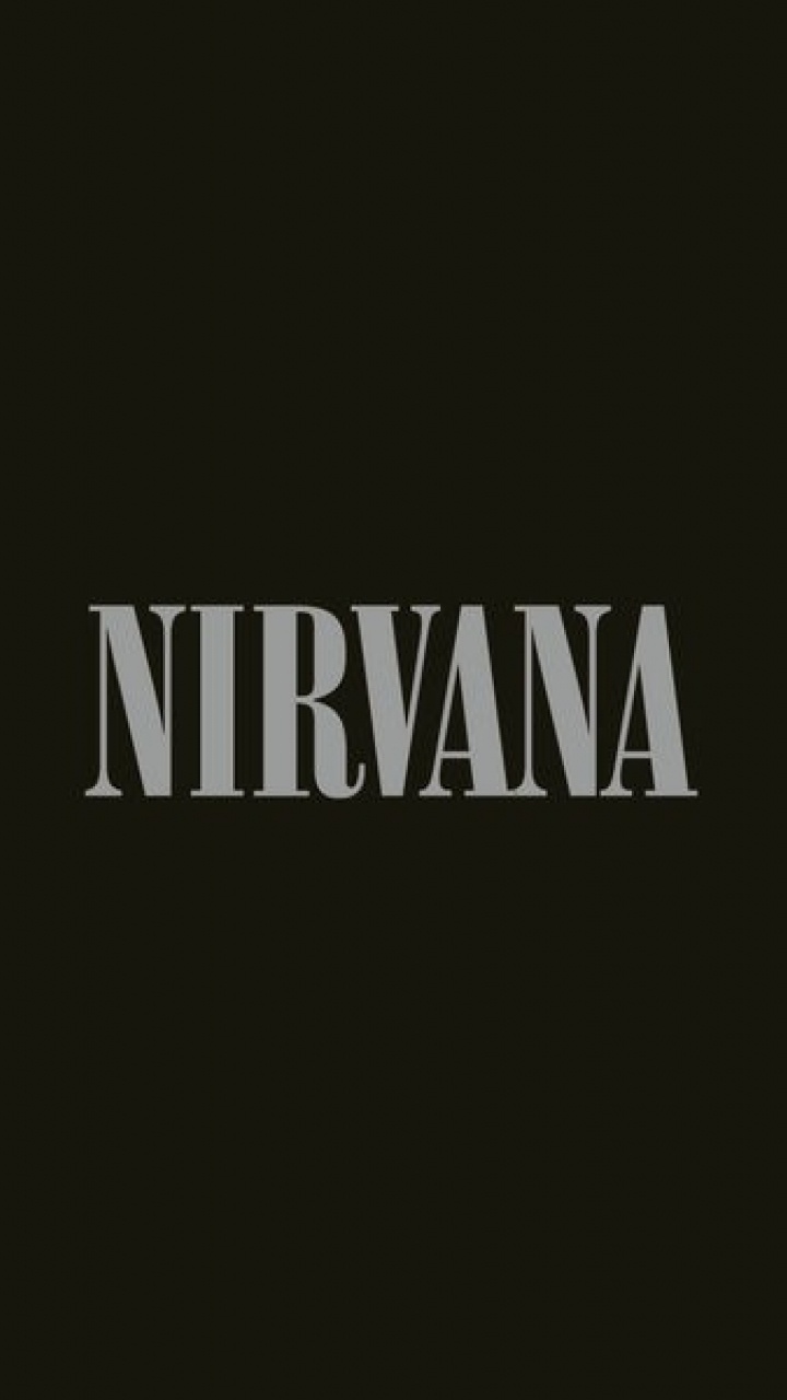 Nirvana, Album, Graphic Design, Text, Black. Wallpaper in 720x1280 Resolution