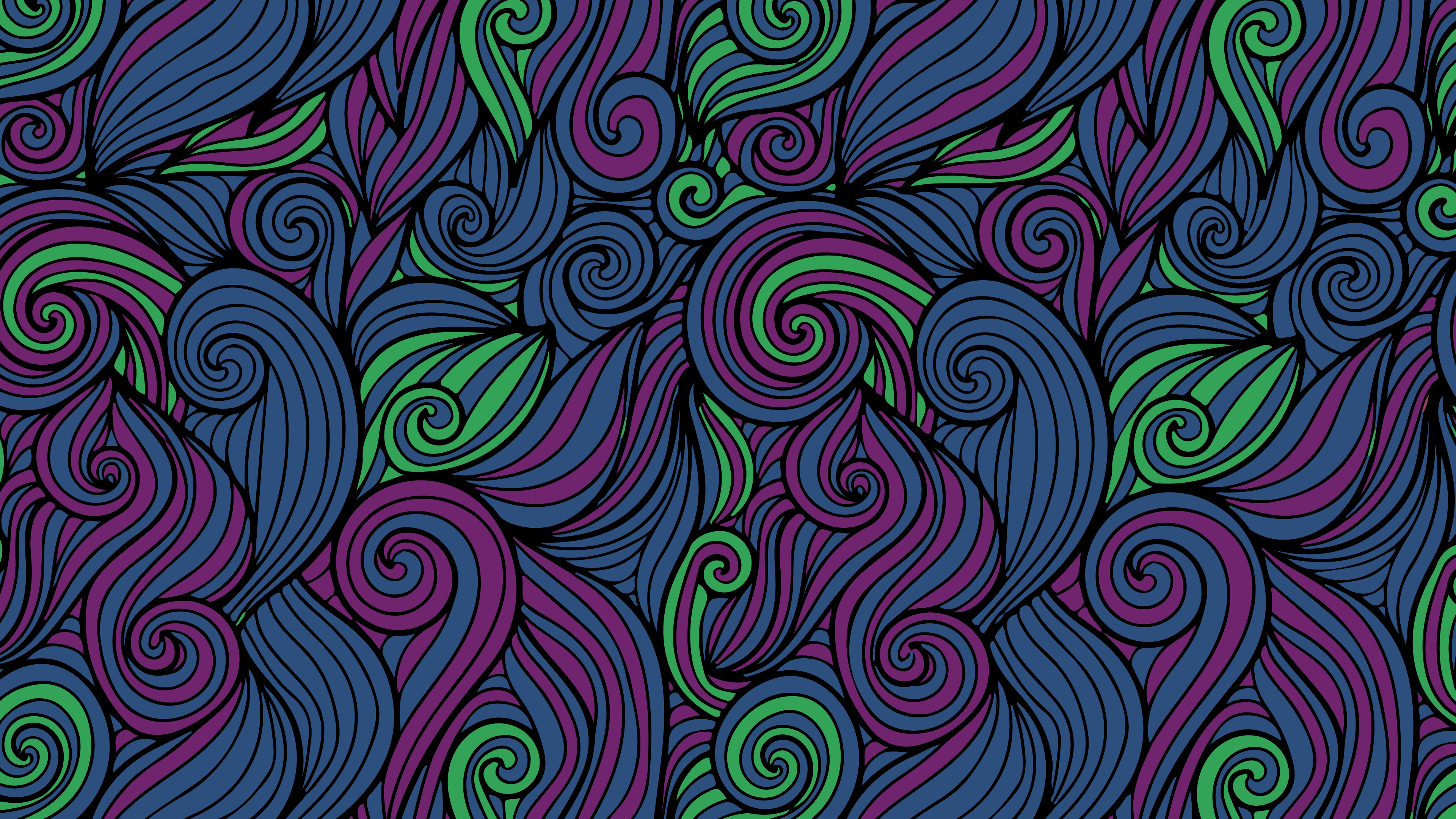 Pattern, Design, Colorfulness, Art, Aqua. Wallpaper in 3840x2160 Resolution