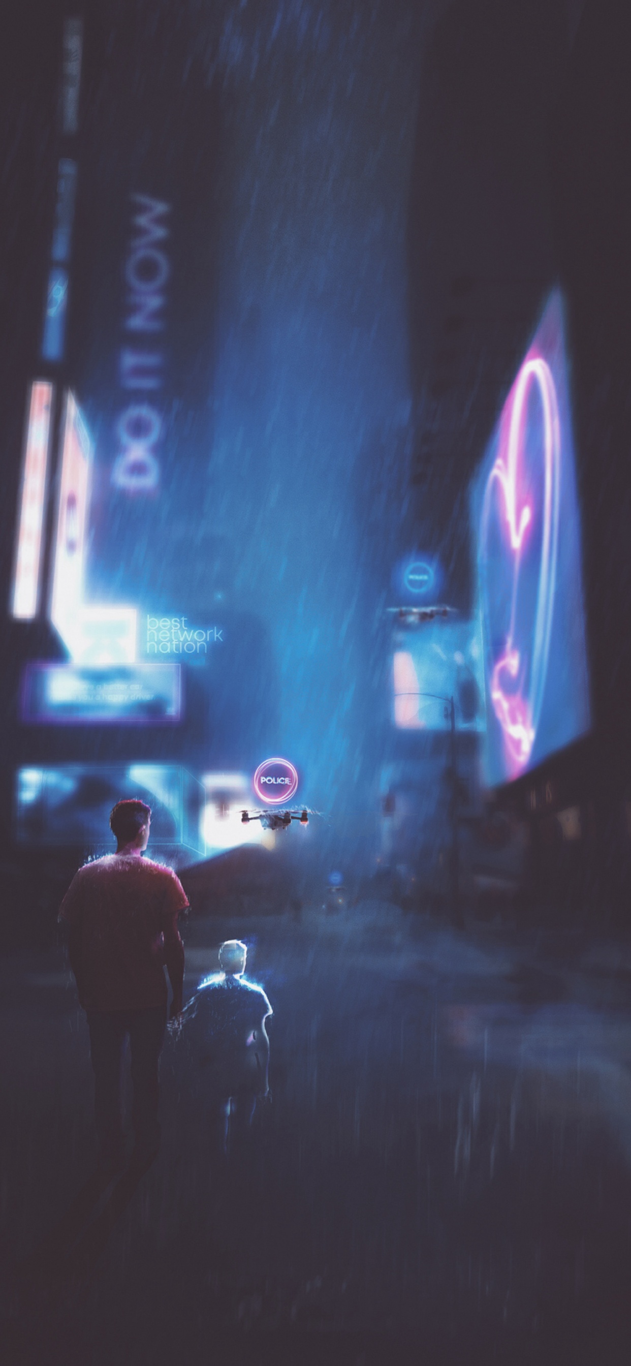 Homme en Veste Noire Marchant Dans la Rue Pendant la Journée. Wallpaper in 1242x2688 Resolution